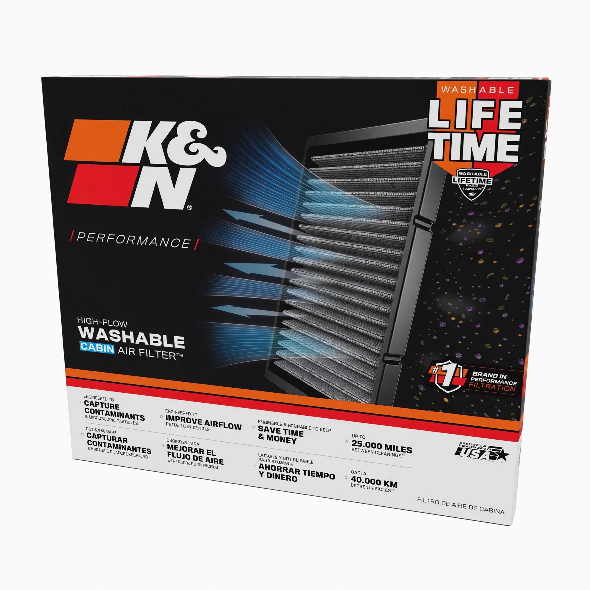 Honda Civic Cabin Air Filter 01-05 | K&N VF2022