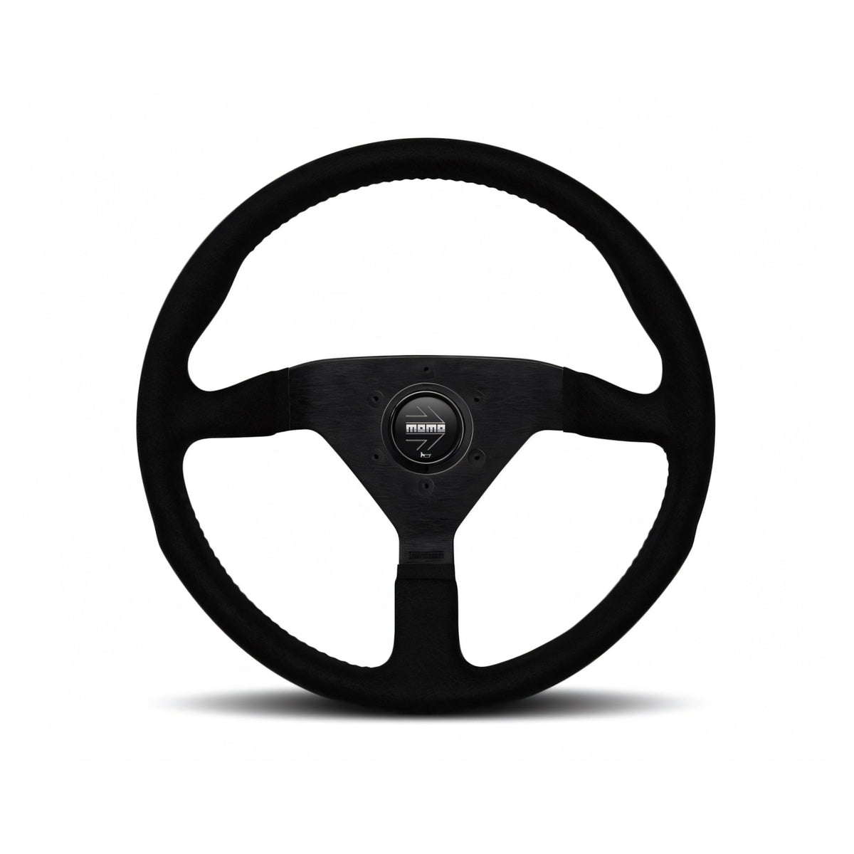 MOMO Montecarlo 320mm Black Alcantara Steering Wheel