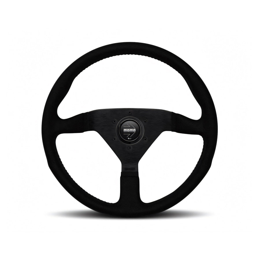 MOMO Montecarlo 320mm Black Alcantara Steering Wheel