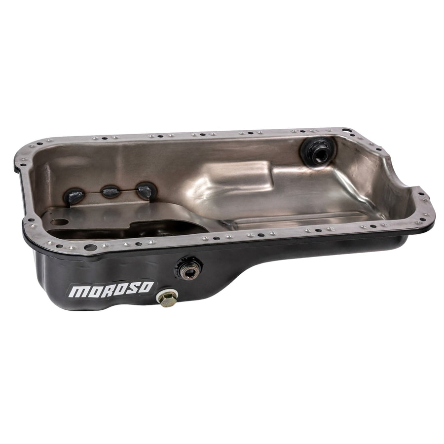 Moroso Steel H22/H23 Drainback Oil Pan for 92-01 Prelude