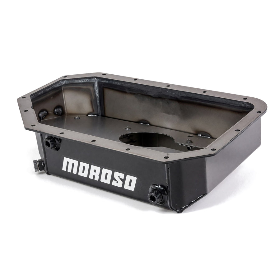 Moroso Notched Steel K Series Baffled Oil Pan for RSX/EP3/TSX