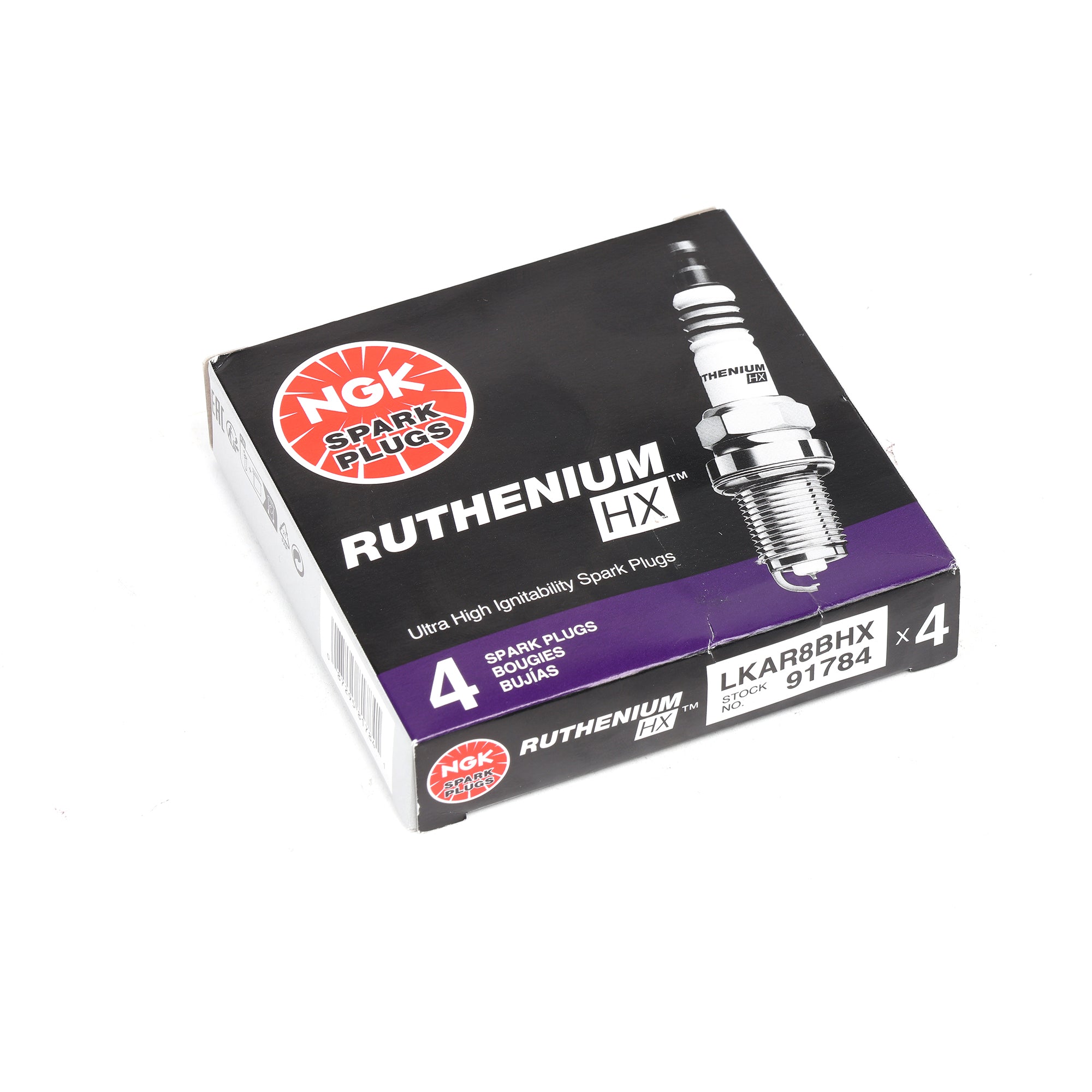 NGK Ruthenium HX Spark Plugs for K20C1/K20C4/K20C9 Engines