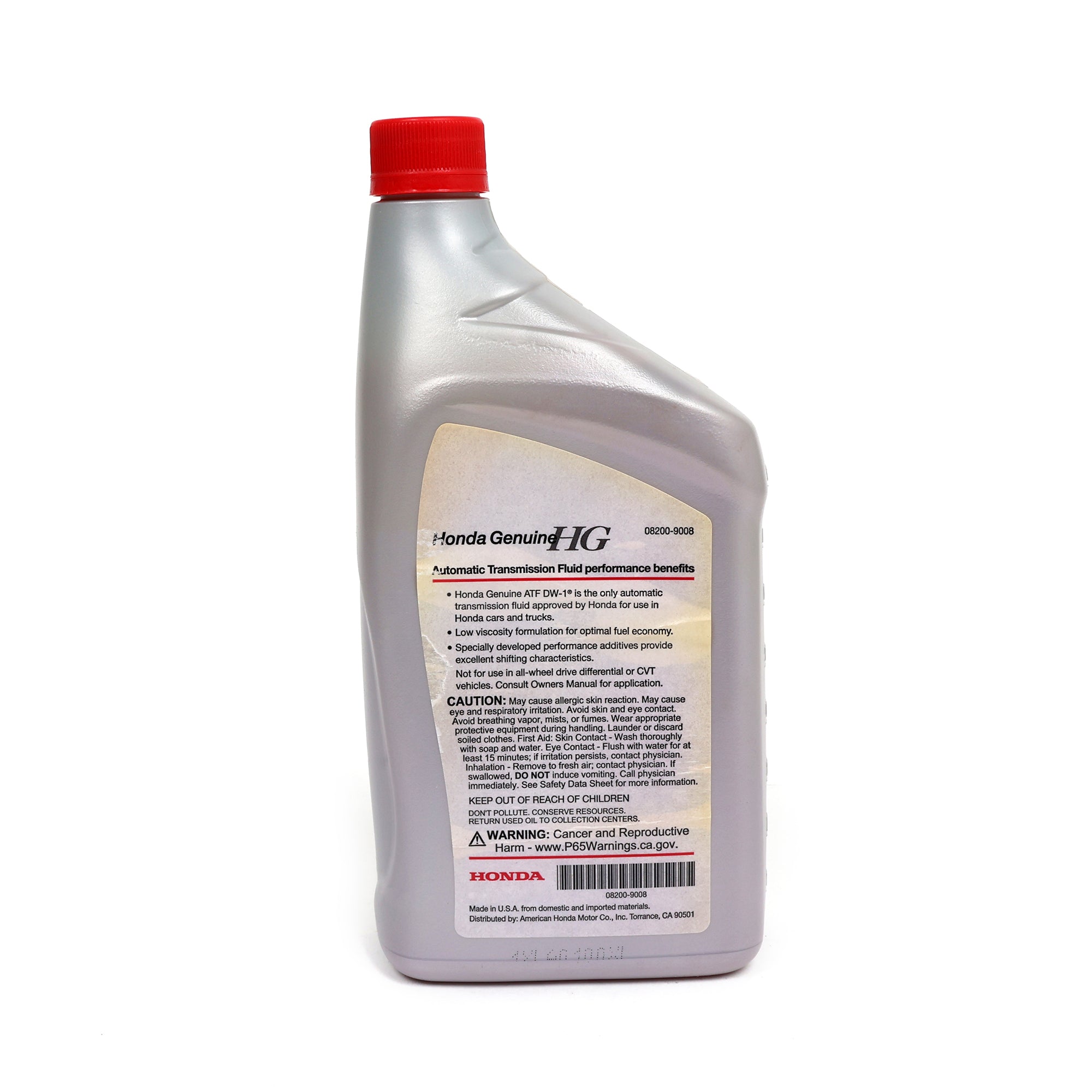 Honda Genuine Automatic Transmission Fluid 08200-9008 · Hybrid Racing