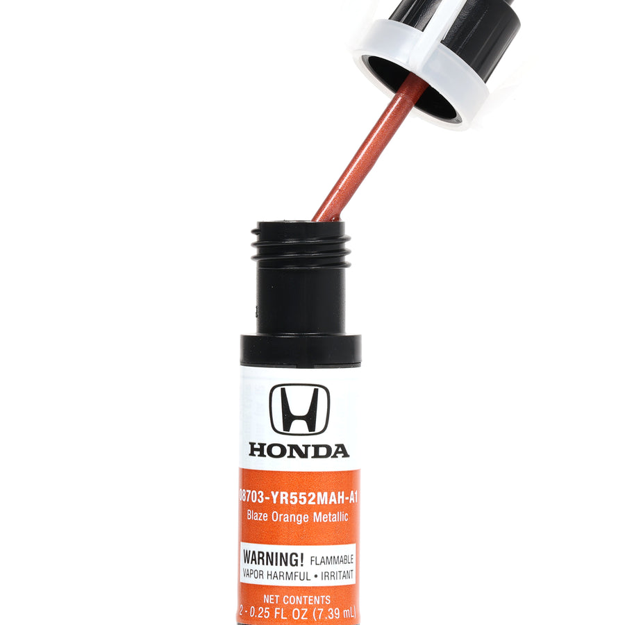 Honda Blaze Orange Metallic Touch Up Paint YR552M