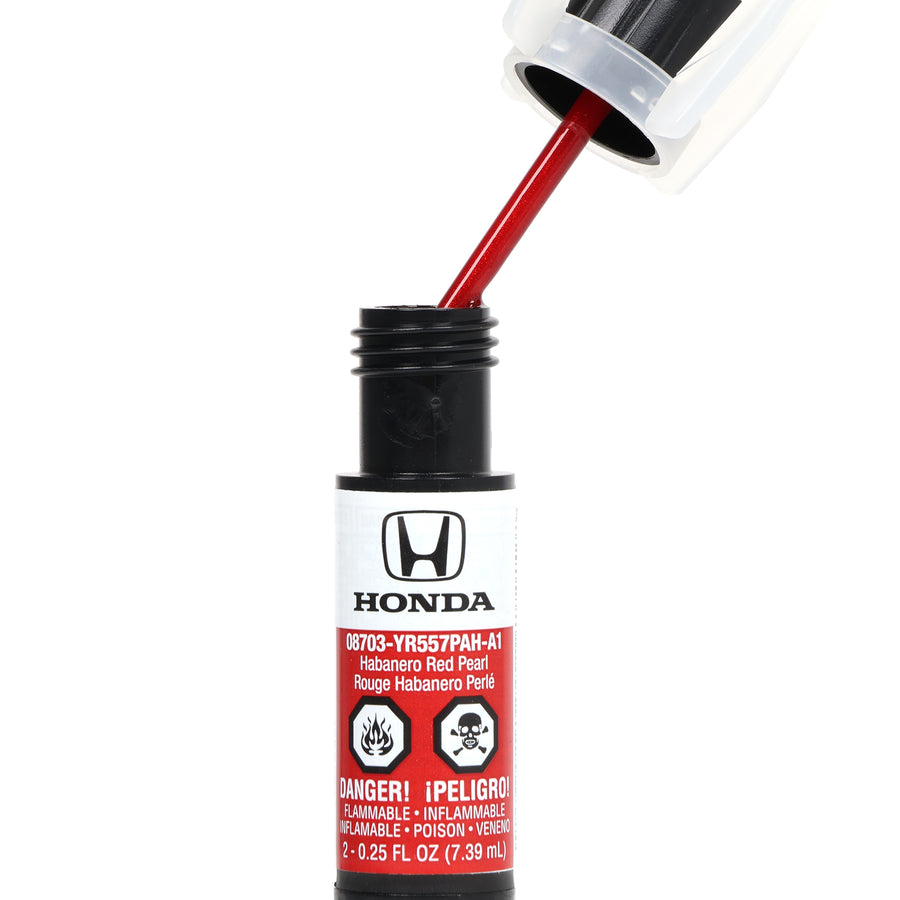 Honda Habanero Red Pearl Touch Up Paint YR557P