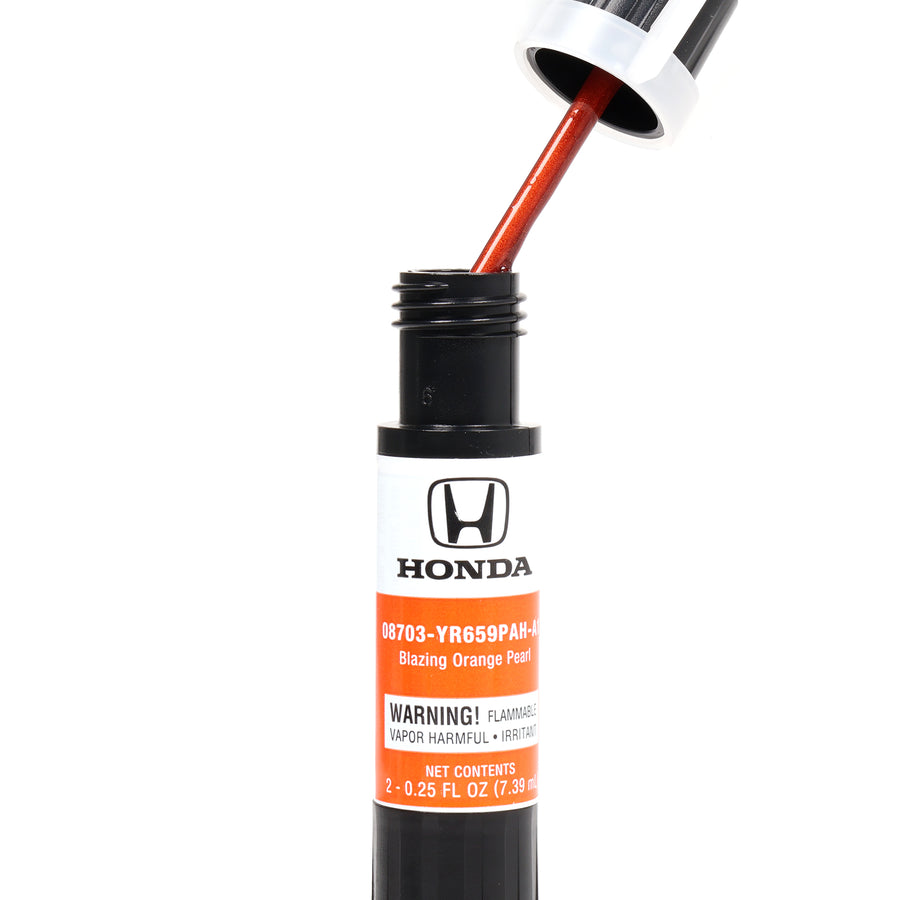 Honda Blazing Orange Pearl Touch Up Paint YR659P