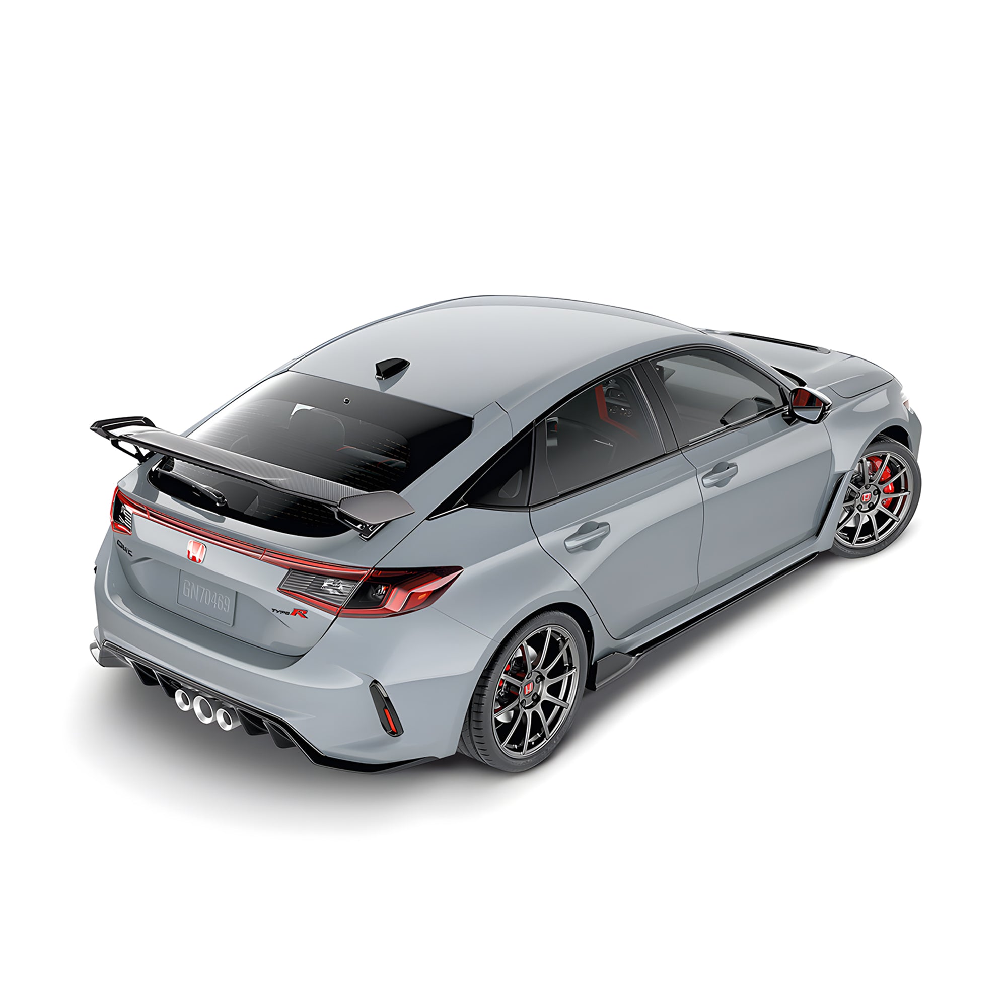 Civic typer RRWING(fl5 純正品) Honda FL5 Civic Type R Carbon Fiber Rear Wing 08F02-T60-100