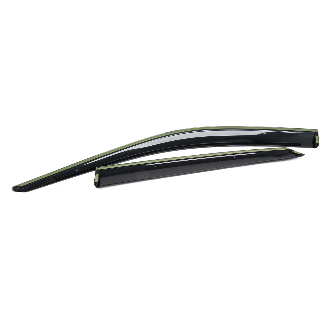 Honda Black Molding Window Visors for 2023-2026 Civic Hatch