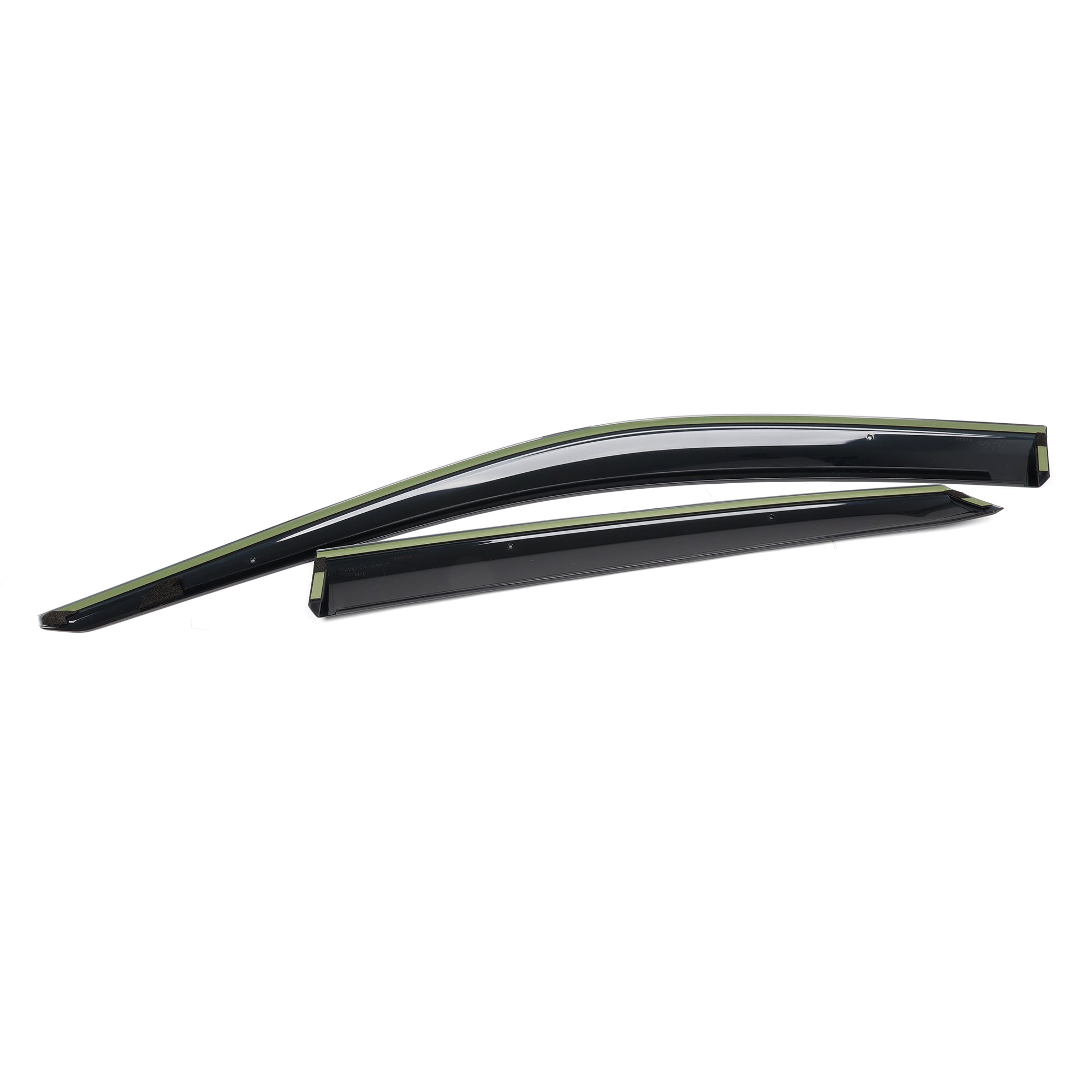 Honda Black Molding Window Visors for 2023-2026 Civic Hatch