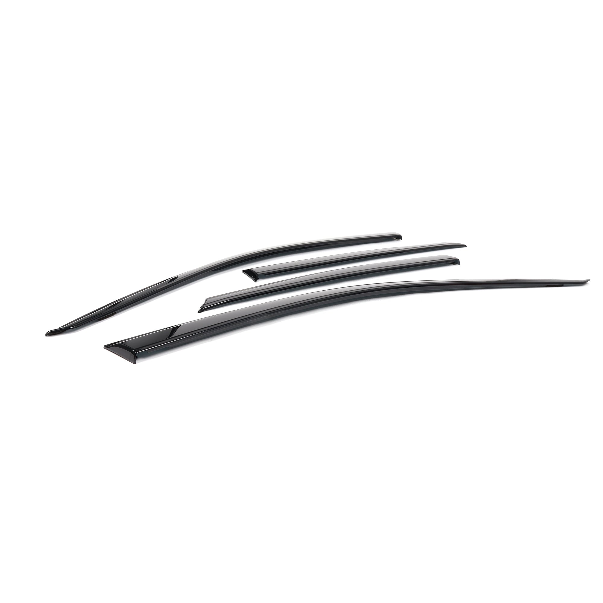 Honda Black Molding Window Visors for 2023-2026 Civic Hatch