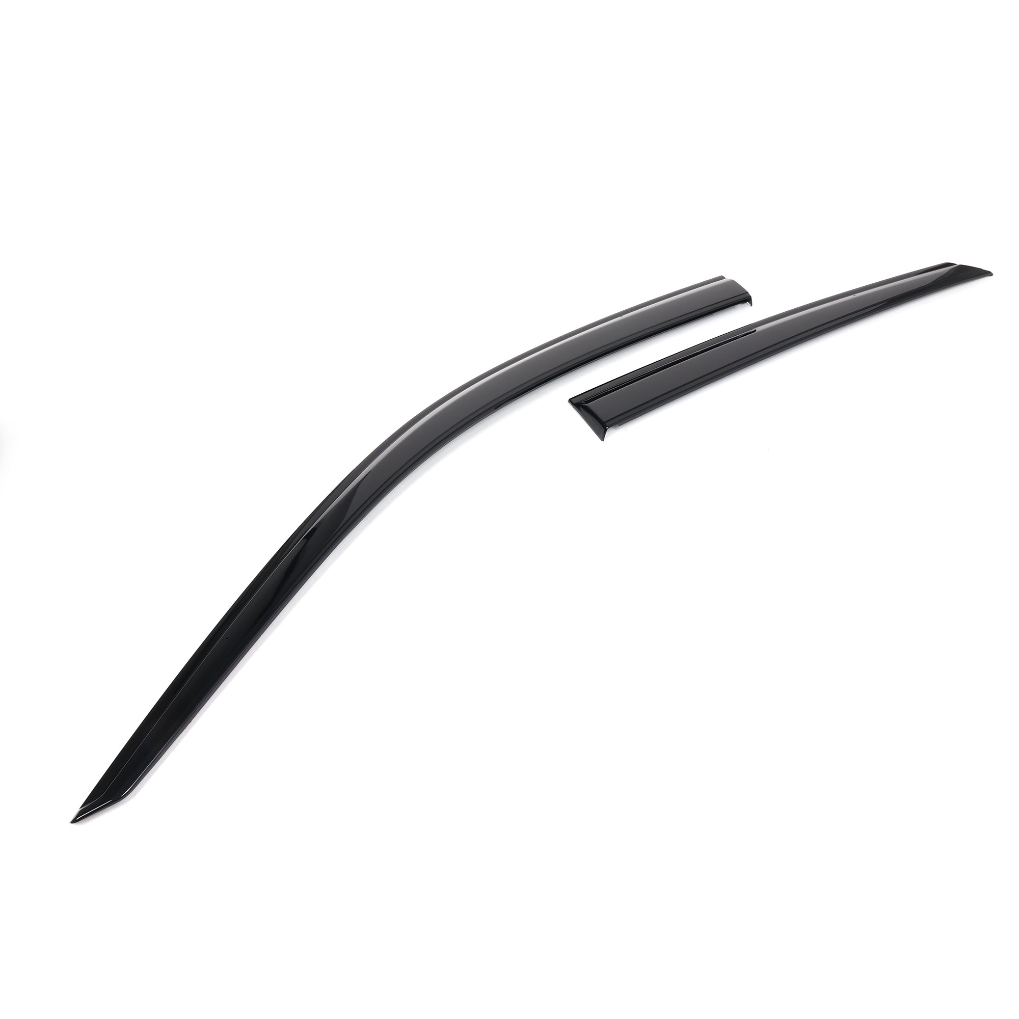 Honda Black Molding Window Visors for 2023-2026 Civic Hatch