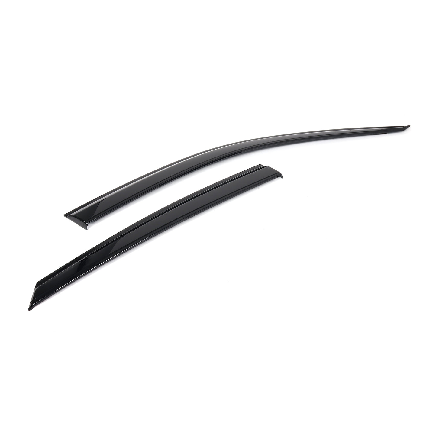 Honda Black Molding Window Visors for 2023-2026 Civic Hatch