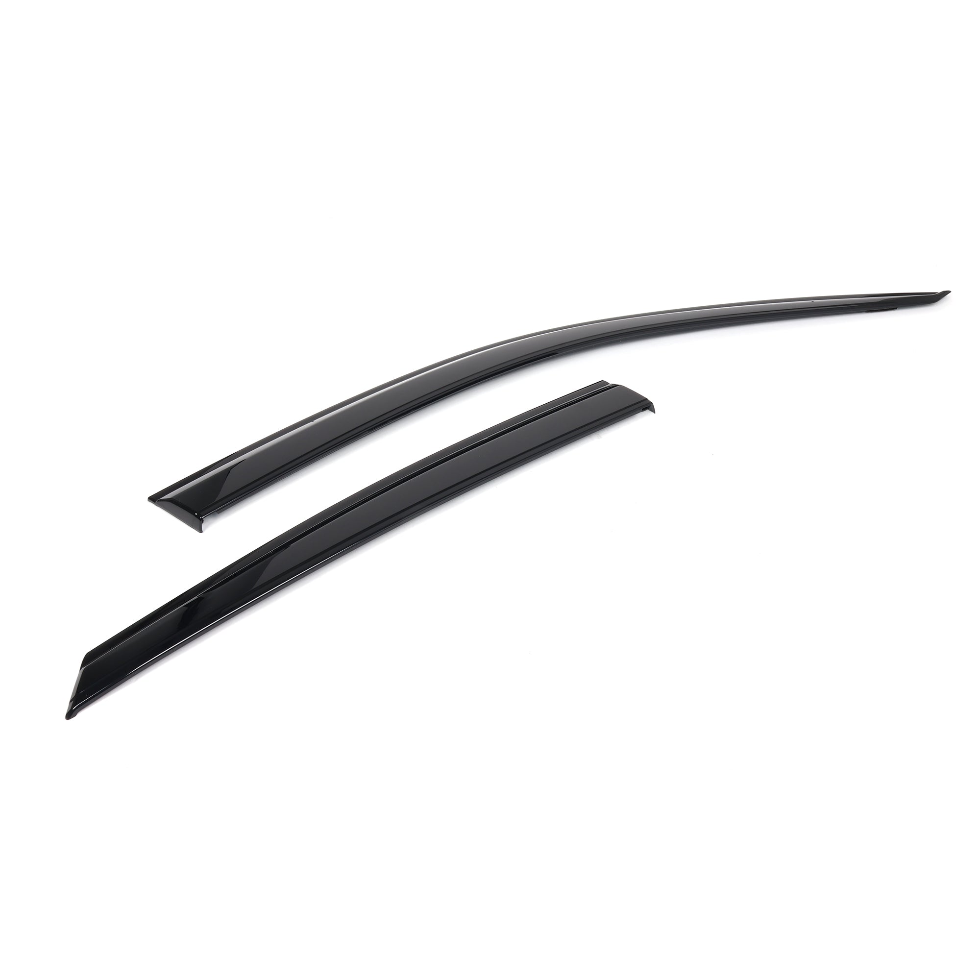 Honda Black Molding Window Visors for 2023-2026 Civic Hatch