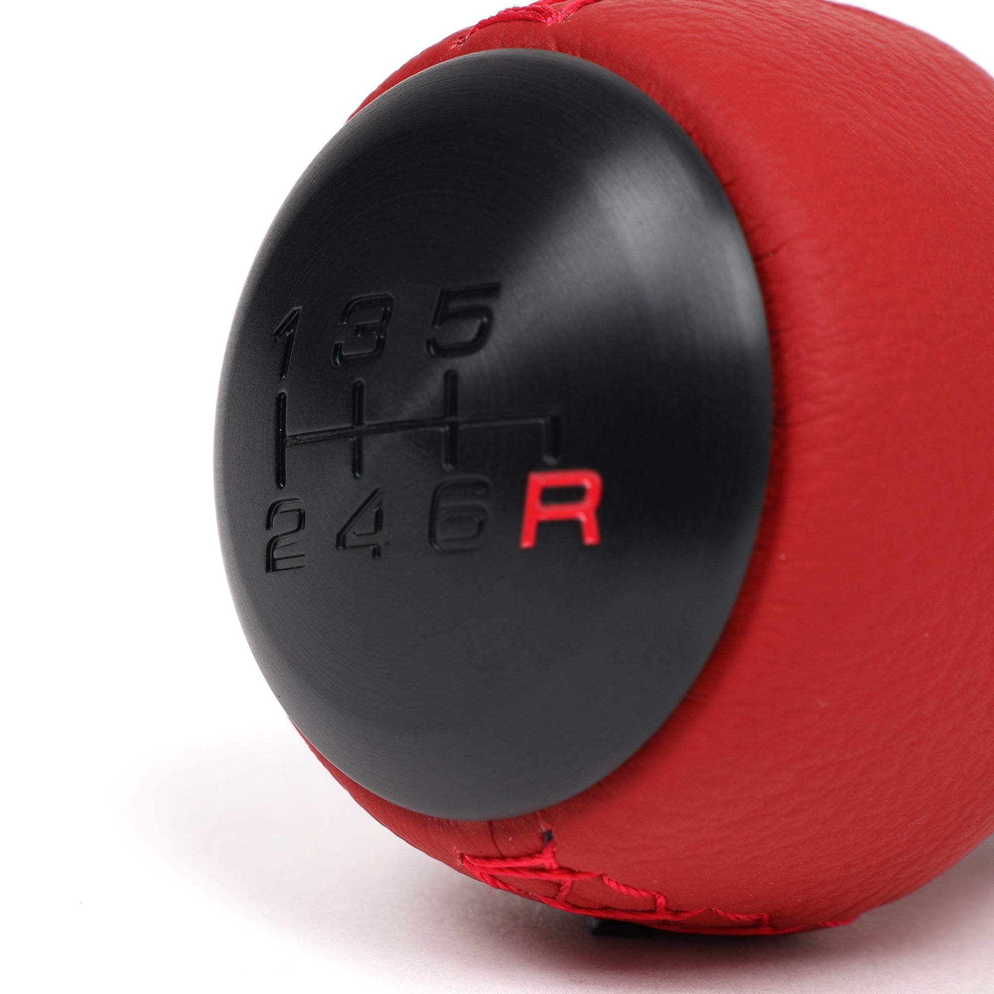 Honda Red Leather FL5 Type R Shift Knob 08U92-T60-110 · Hybrid Racing