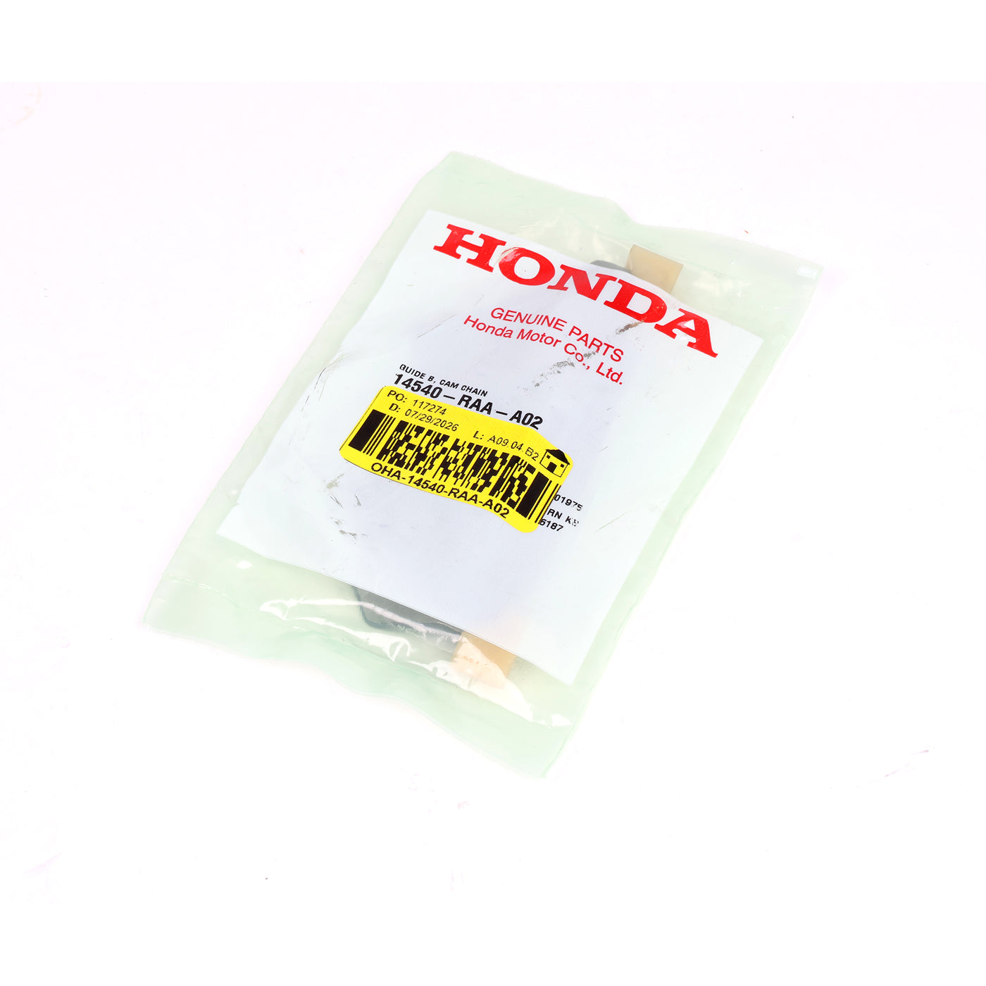 Honda K20Z3/K24A/K24Z Top Timing Chain Guide 14540-RRA-A02