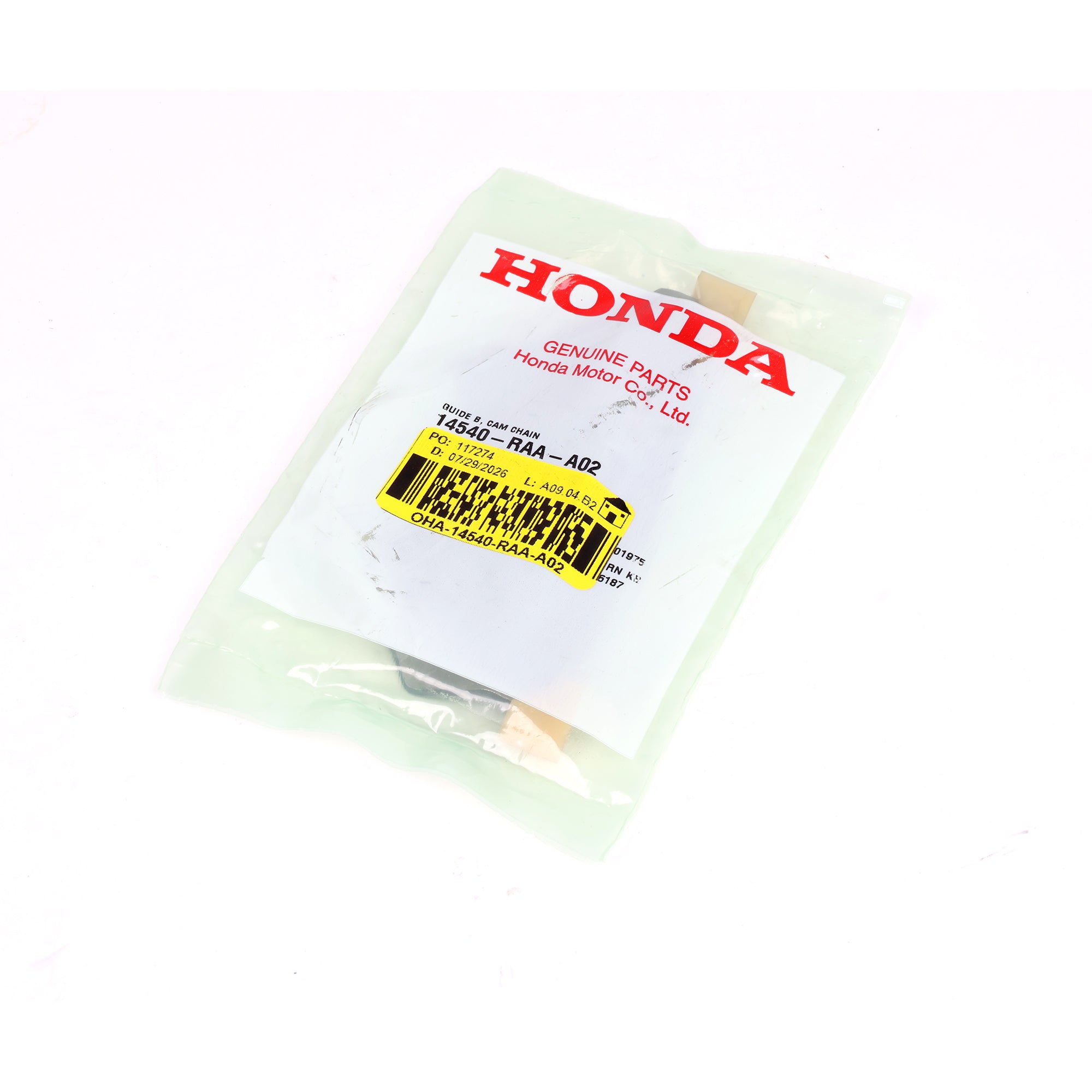 Honda K20Z3/K24A/K24Z Top Timing Chain Guide 14540-RRA-A02