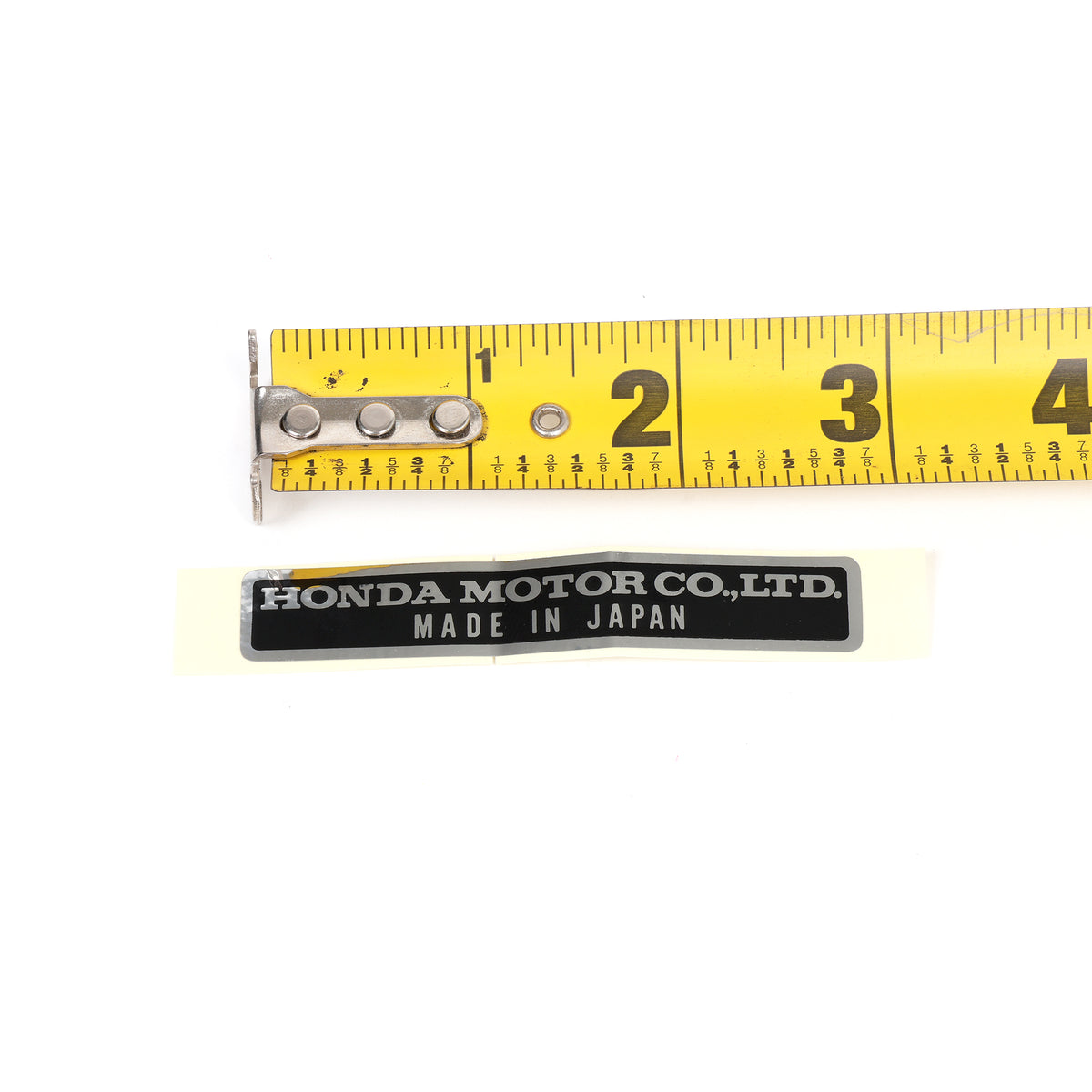 Honda Motor Company Vintage Decal 87125-041-680