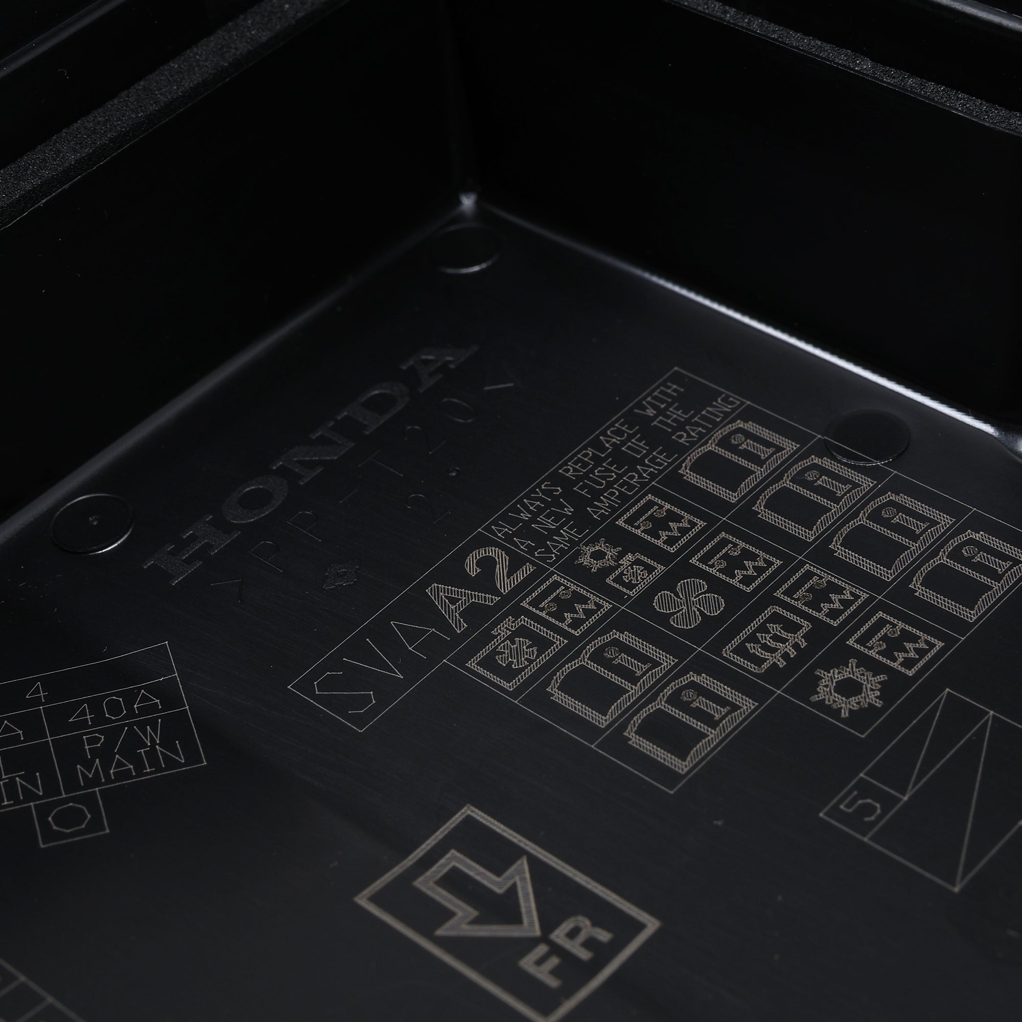 Honda 06-11 Civic Si Engine Bay Fuse Box Cover 38256-SNA-A22