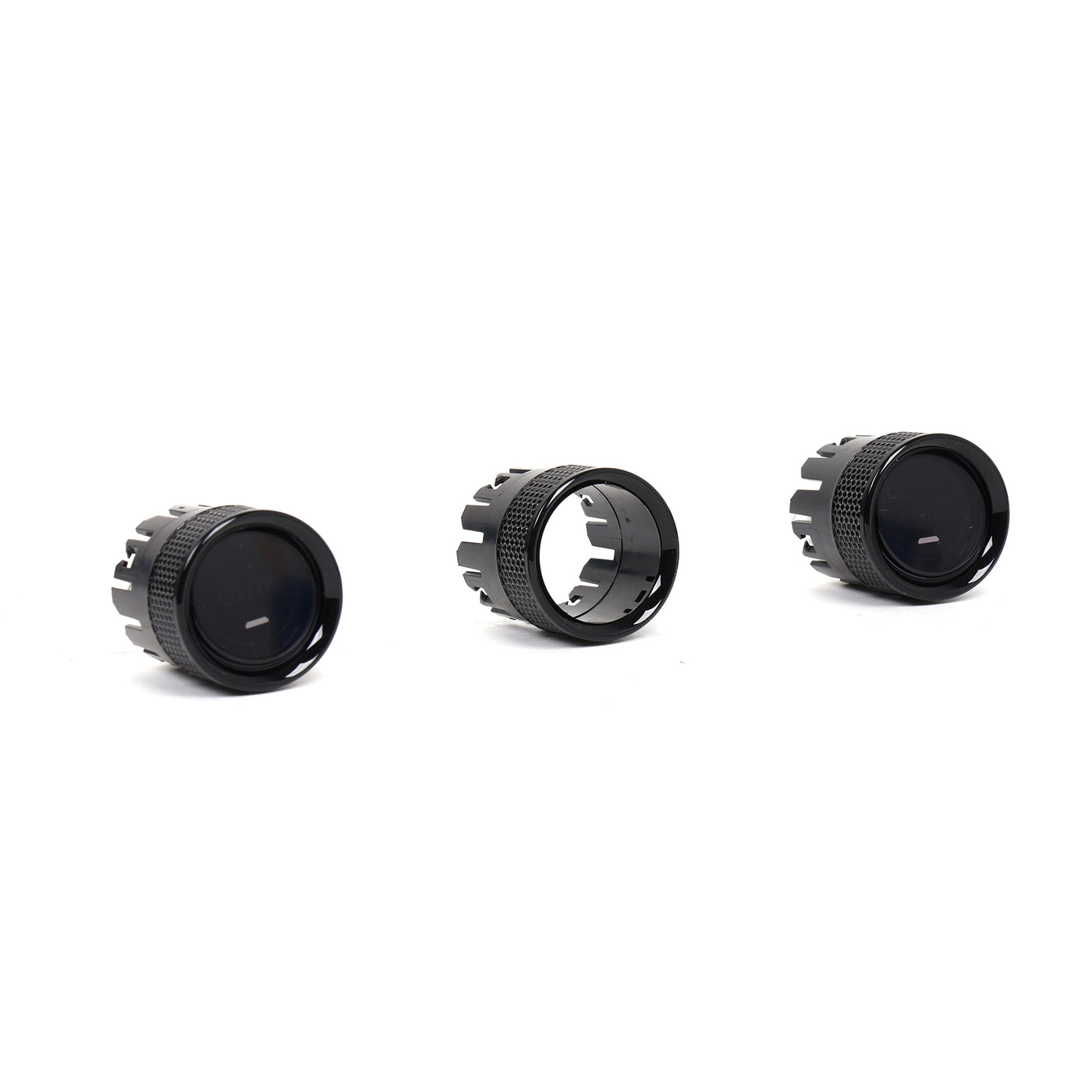 Honda Black Air Con Control Knobs for Accord/Civic Type R