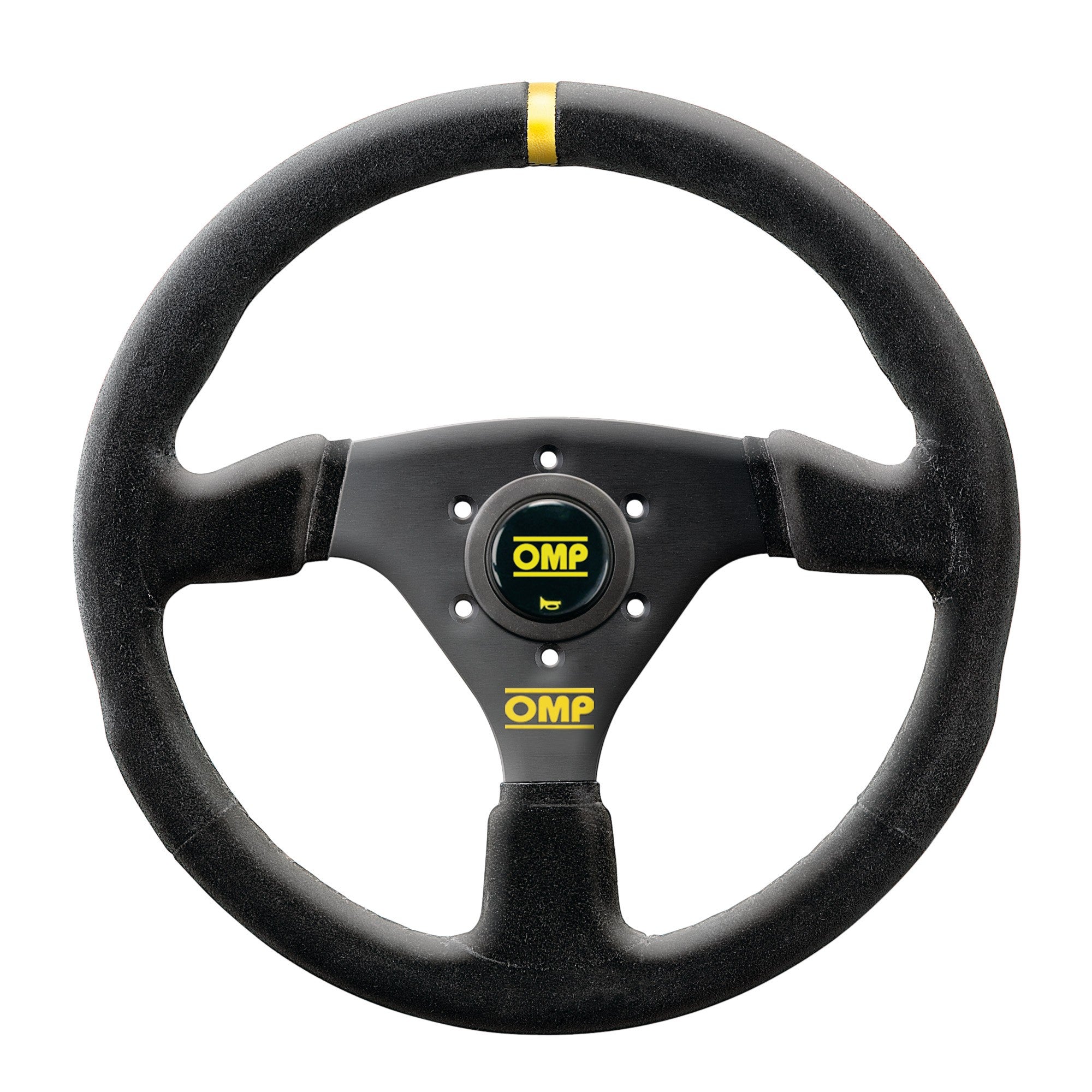 OMP TARGA タルガ スエード ステアリング OMP Targa Steering Wheel - Black Suede/Black · Hybrid Racing
