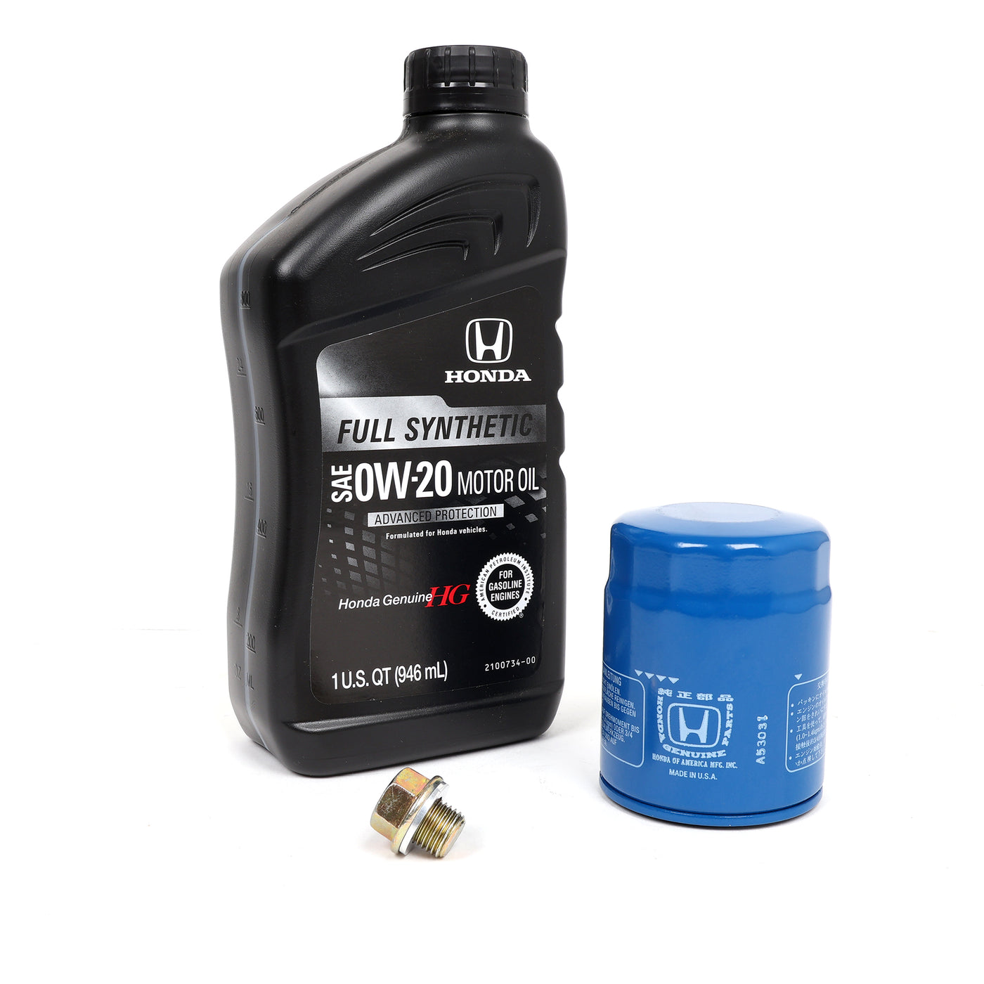 OE Replacement Parts 0W-20 Oil Change Kit for Honda/Acura