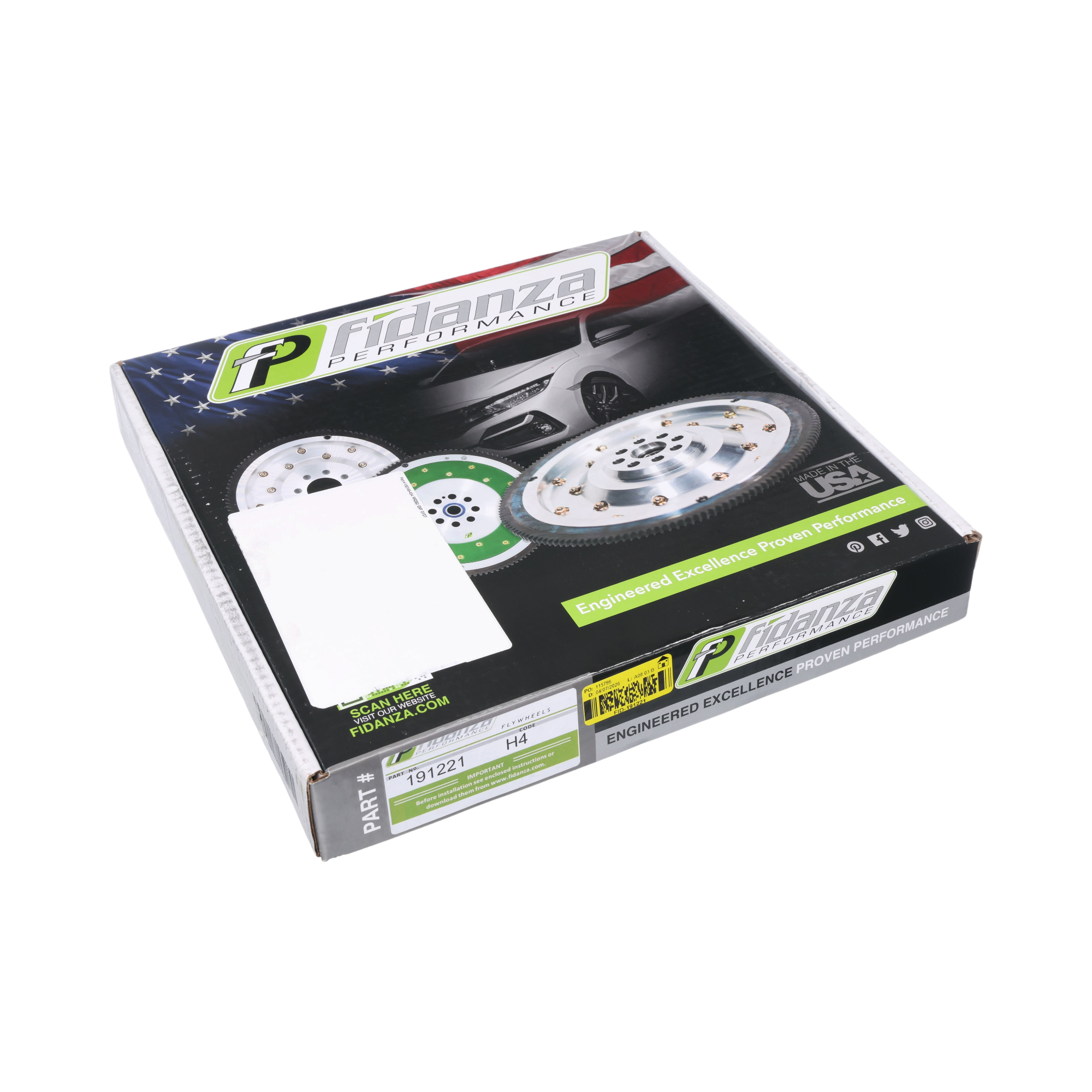Fidanza Aluminum Flywheel for 90-02 Accord/92-01 Prelude