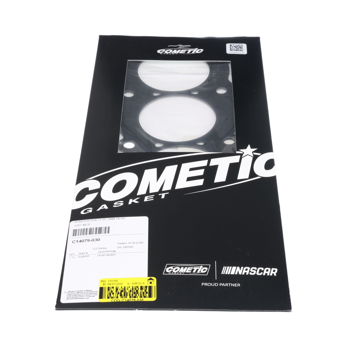 Cometic 86.5mm .030" Head Gasket for K20A2/K20A3/K20Z1