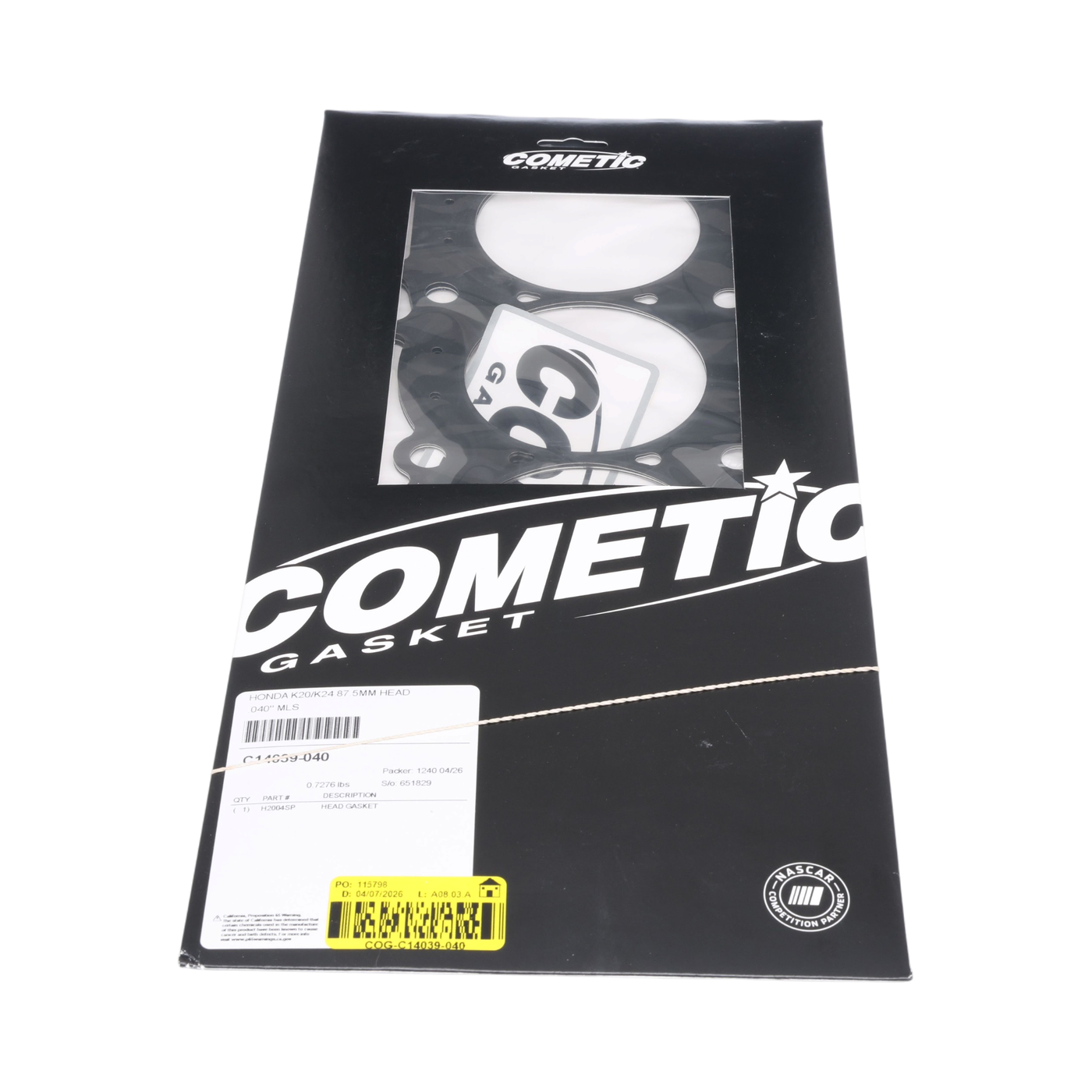 Cometic 87.5mm Head Gasket for K20A2/K20A3/K20Z1/K24A1