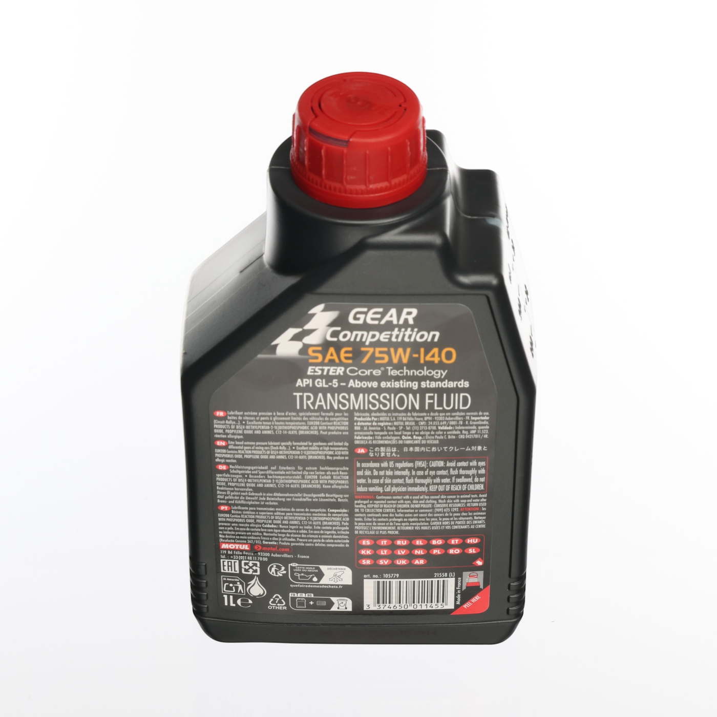 Motul Competition 75W-140 Gear Oil - 1 Quart