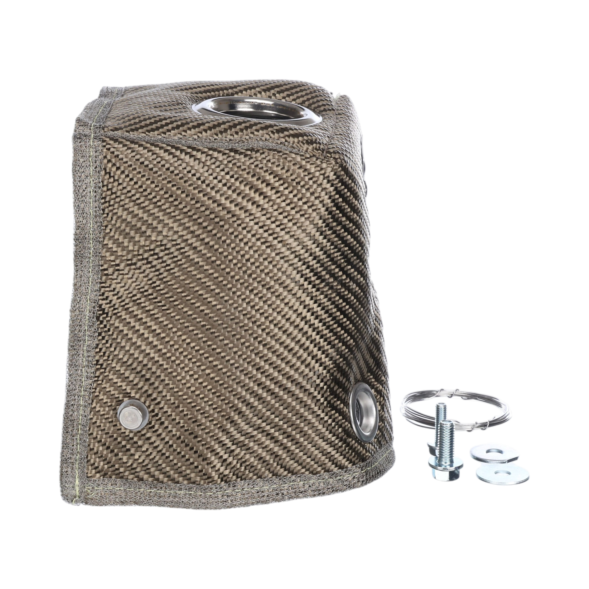 PTP Turbo Lava Downpipe Elbow Blanket for 17-21 Civic Type R