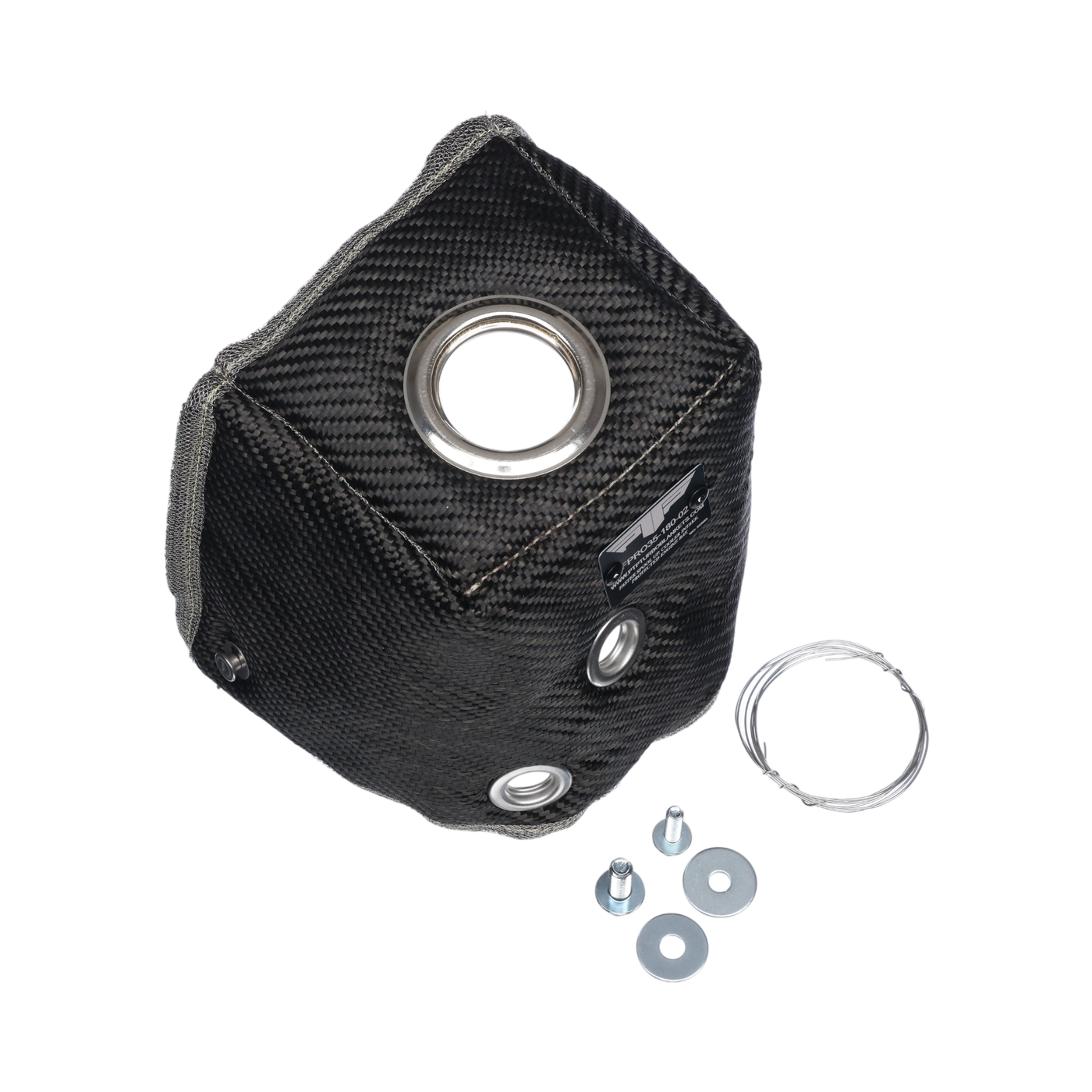 PTP Turbo Lava Downpipe Elbow Blanket for 17-21 Civic Type R