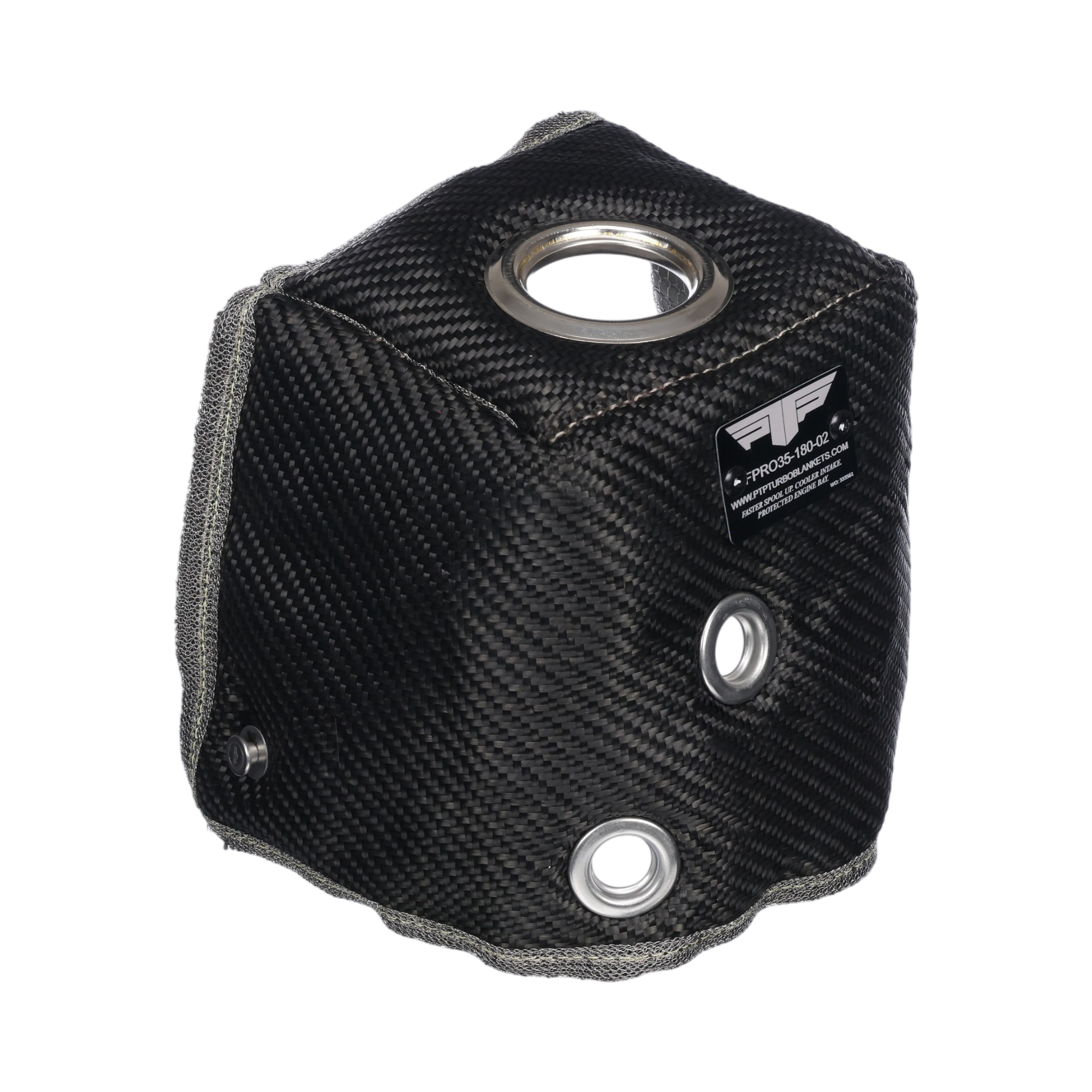 PTP Turbo Lava Downpipe Elbow Blanket for 17-21 Civic Type R