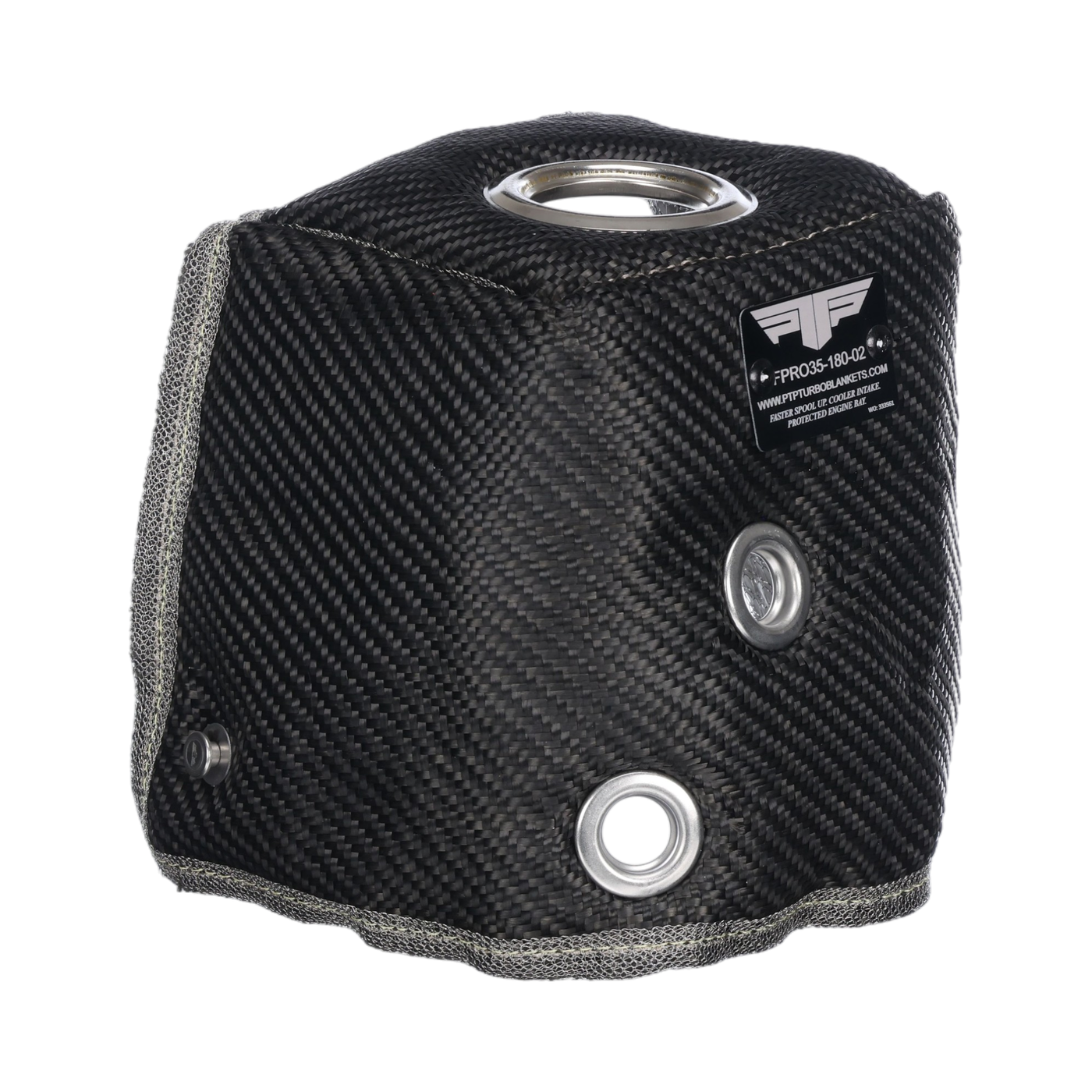 PTP Turbo Lava Downpipe Elbow Blanket for 17-21 Civic Type R