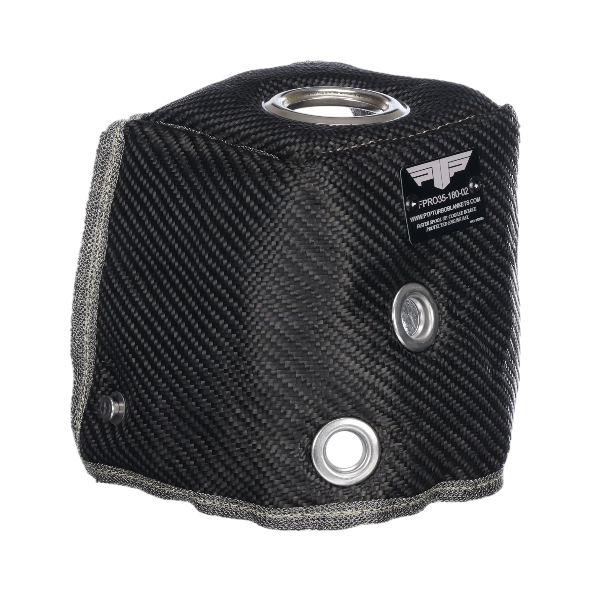 PTP Turbo Lava Downpipe Elbow Blanket for 17-21 Civic Type R