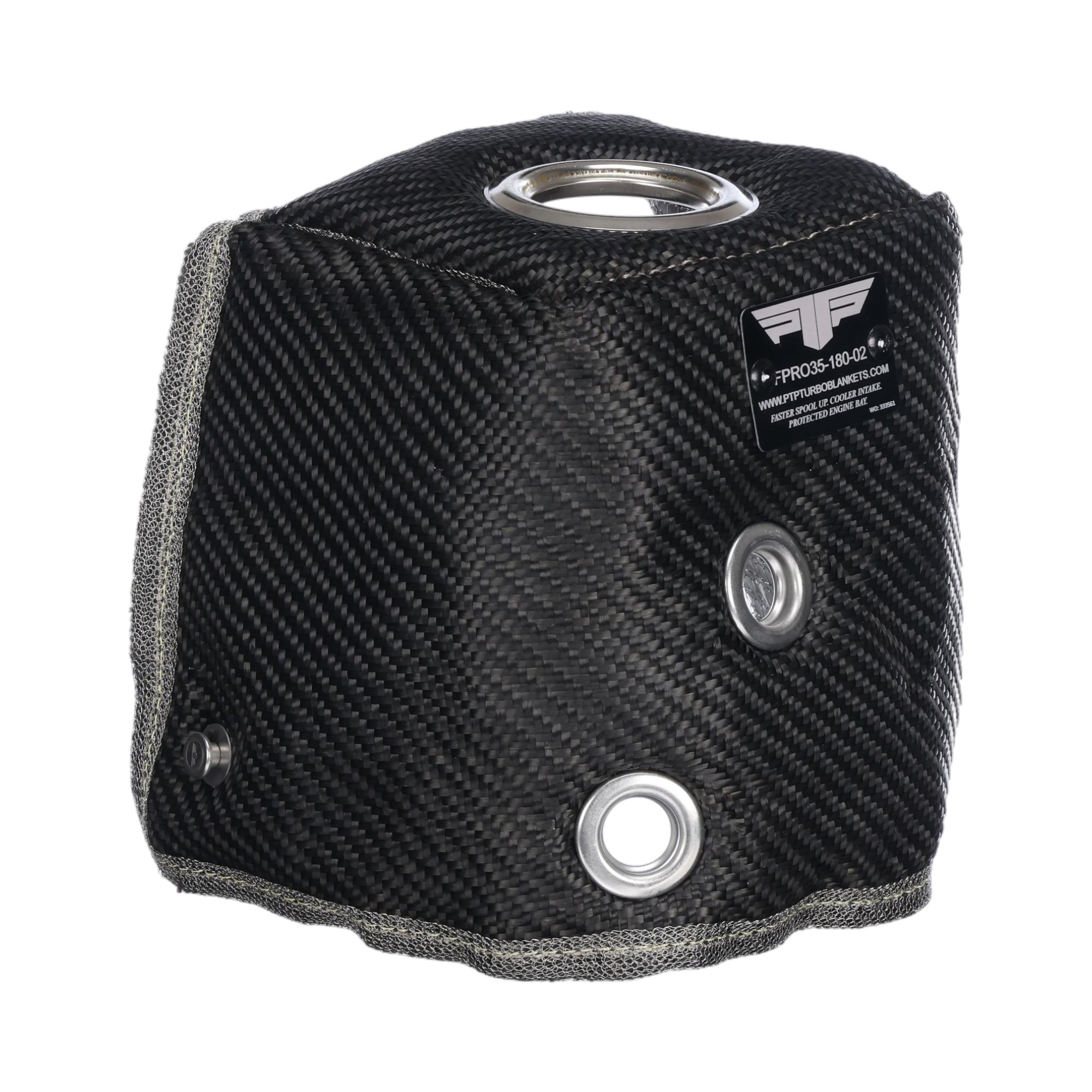 PTP Turbo Lava Downpipe Elbow Blanket for 17-21 Civic Type R