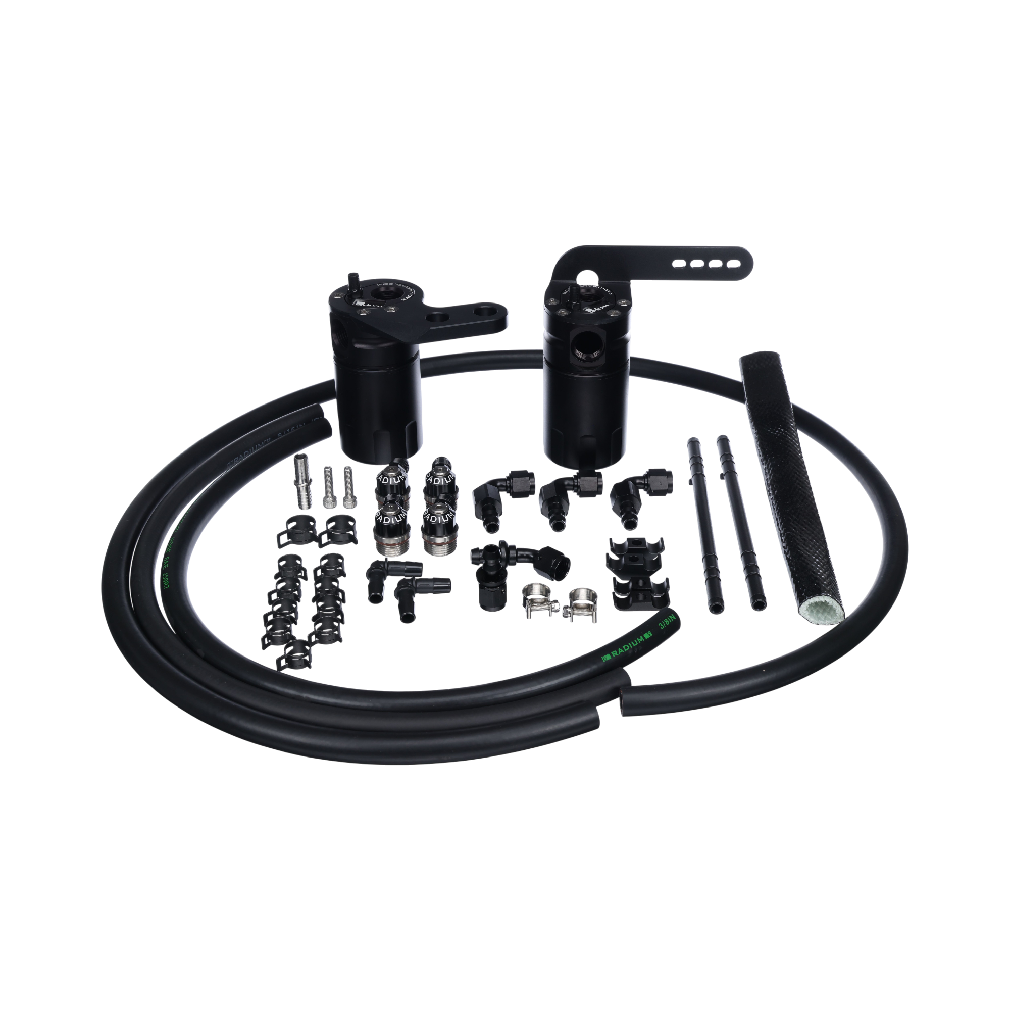 Radium Dual Oil Catch Cans for FK8/FL5 Type R/DE5 Type S