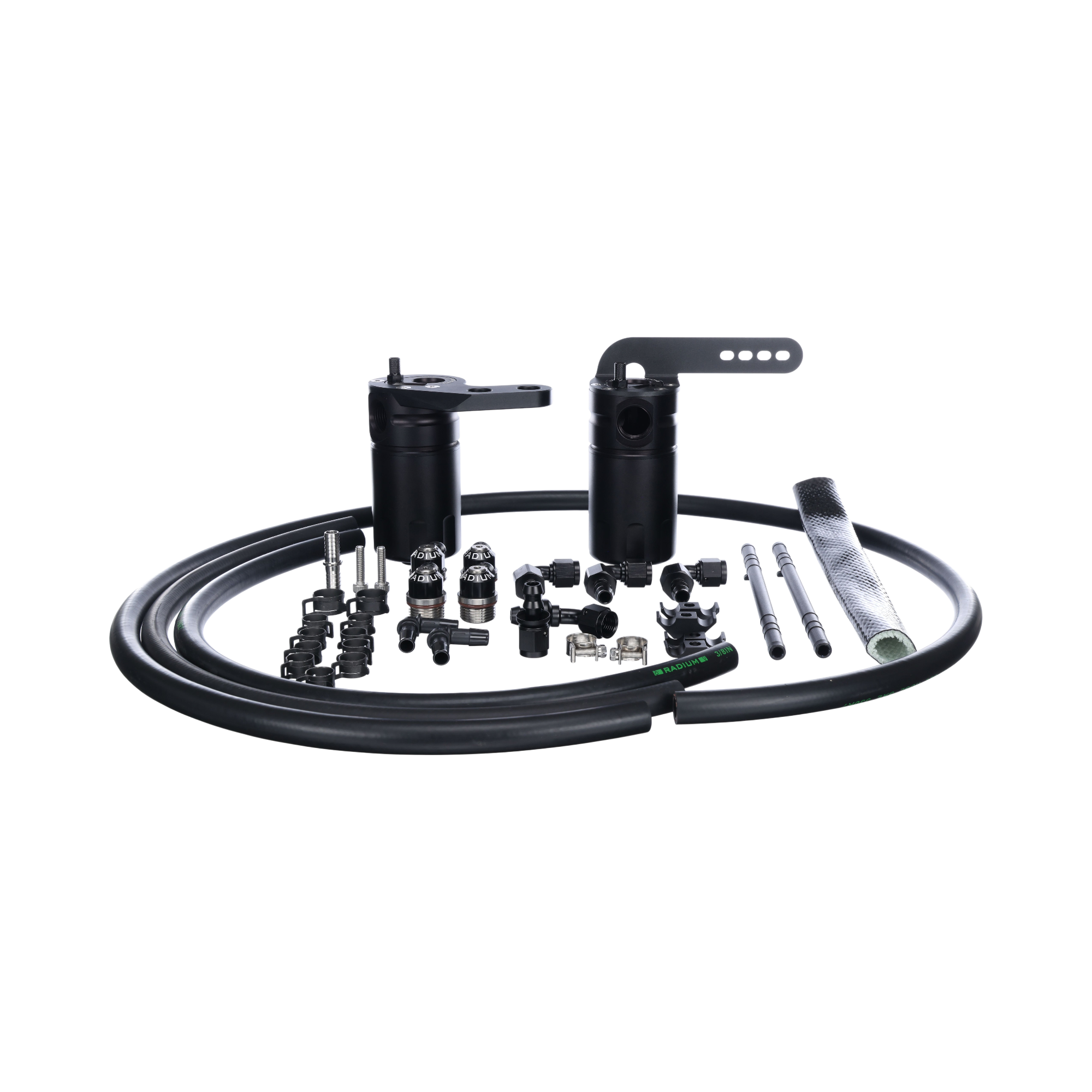 Radium Dual Oil Catch Cans for FK8/FL5 Type R/DE5 Type S