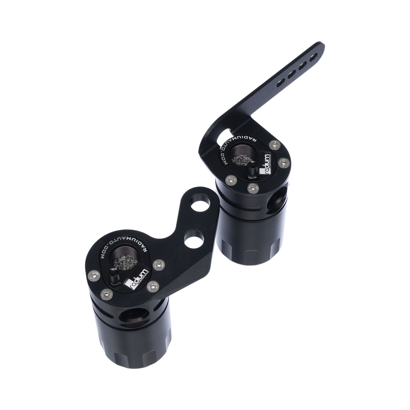 Radium Dual Oil Catch Cans for FK8/FL5 Type R/DE5 Type S