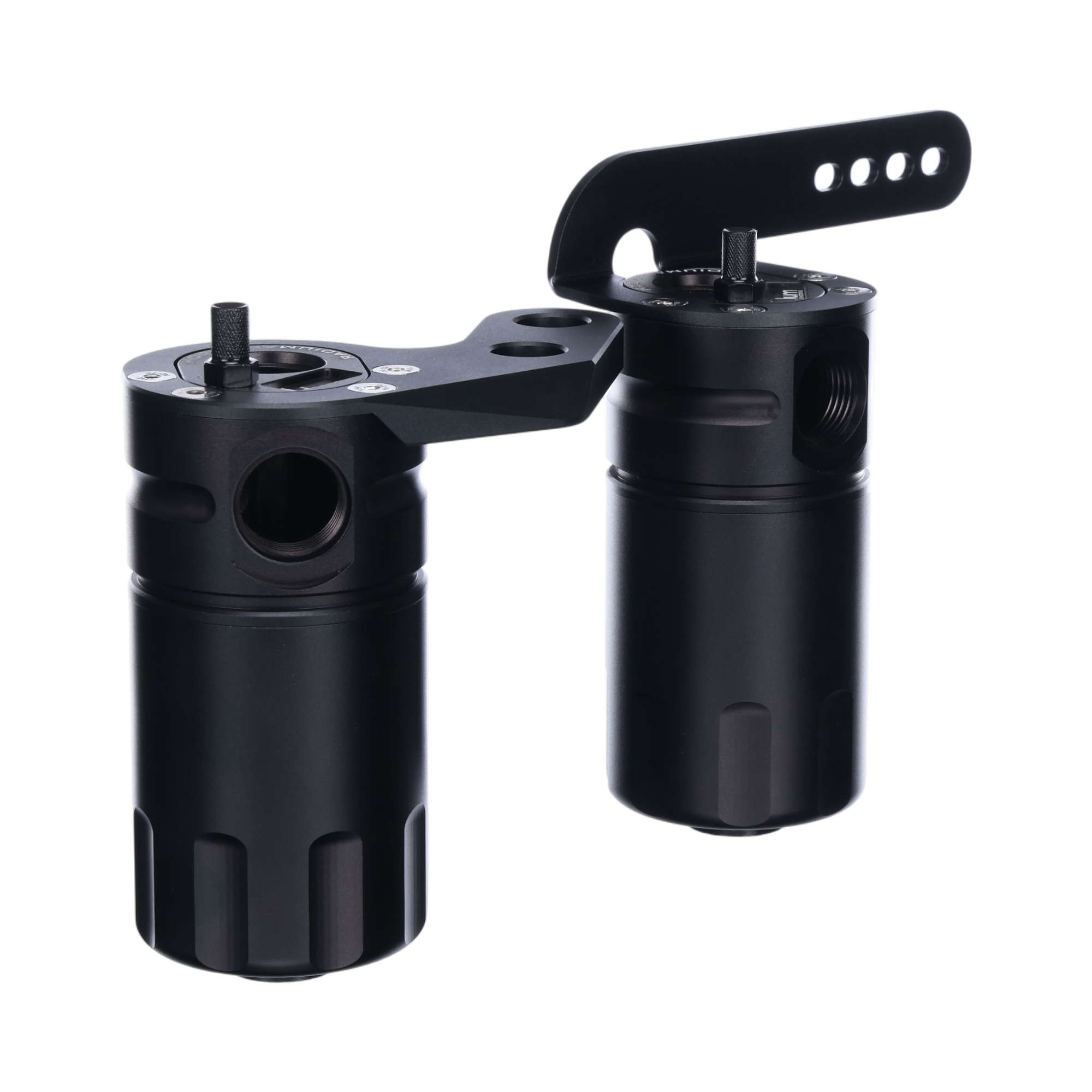 Radium Dual Oil Catch Cans for FK8/FL5 Type R/DE5 Type S