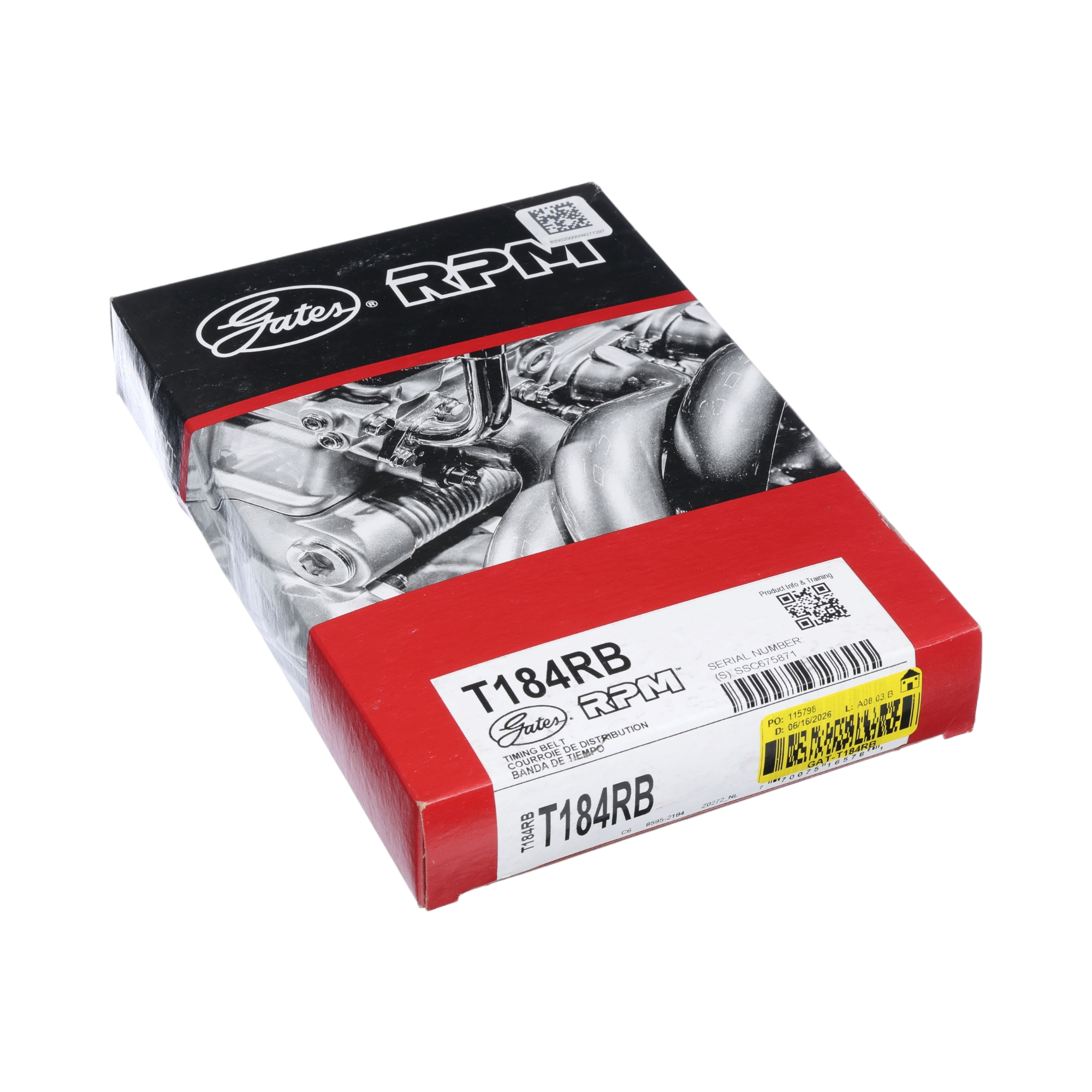 Gates B18B/B18C Timing Belt for 90-01 Integra/97-01 CR-V