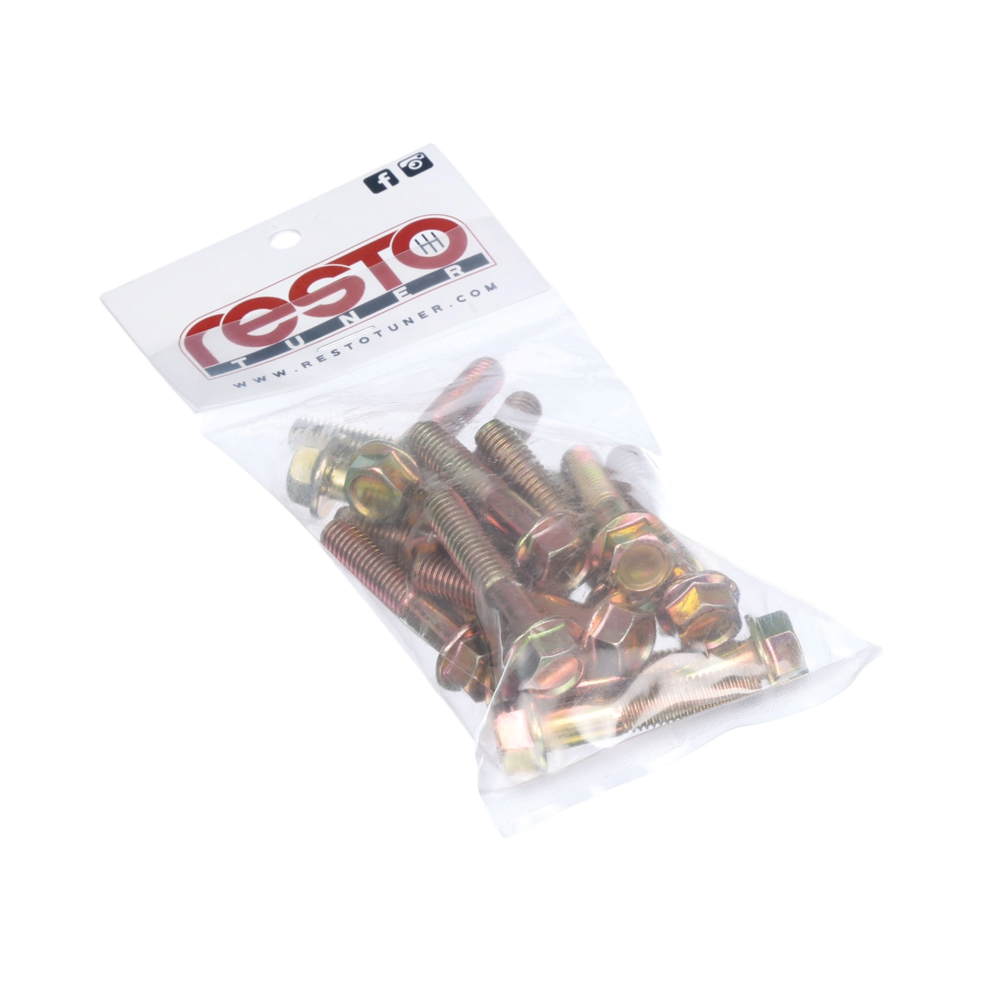 RestoTuner Zinc Transmission Case Bolts for K Series