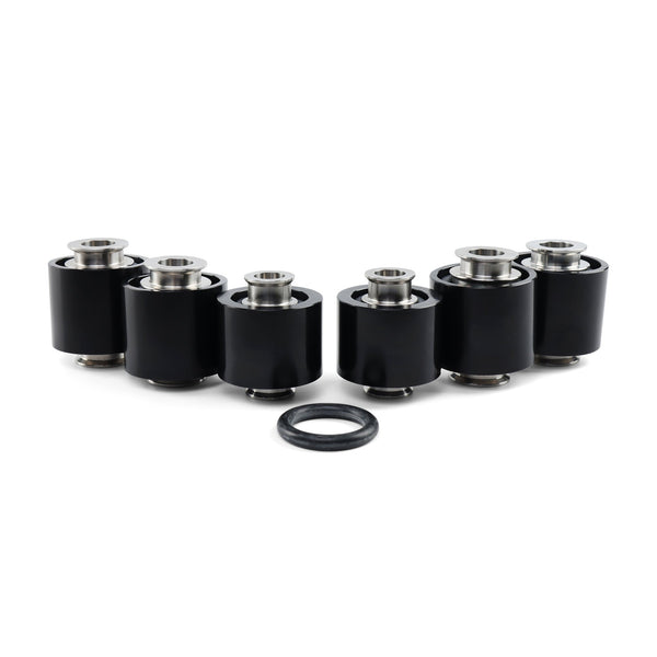 PCI EM2/RSX/EP3 Rear Spindle 6 Pc Spherical Bearing Kit PCI-SB-RSX-RS