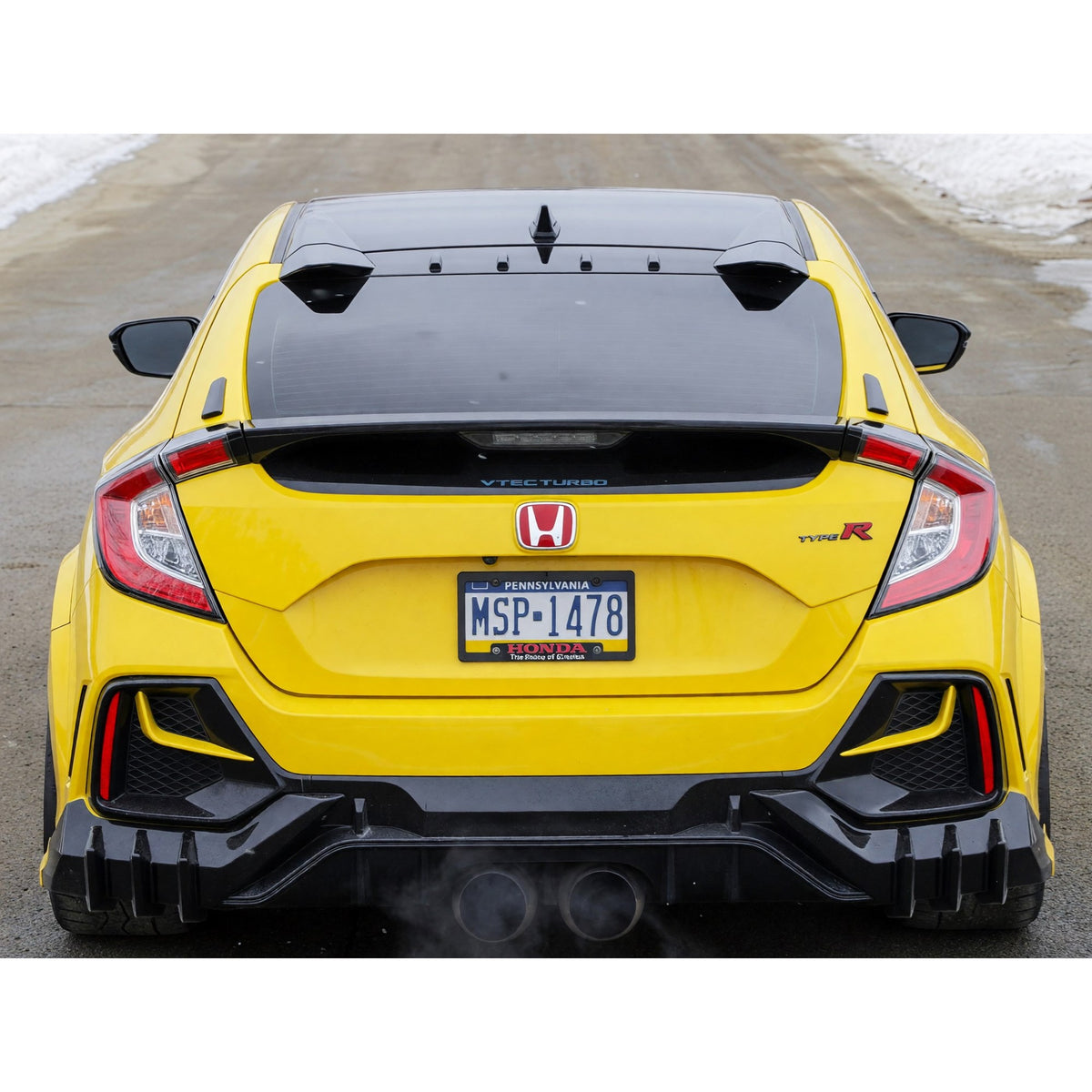PRL Rear Wing Delete Kit for FK8/FL5 Civic Type R