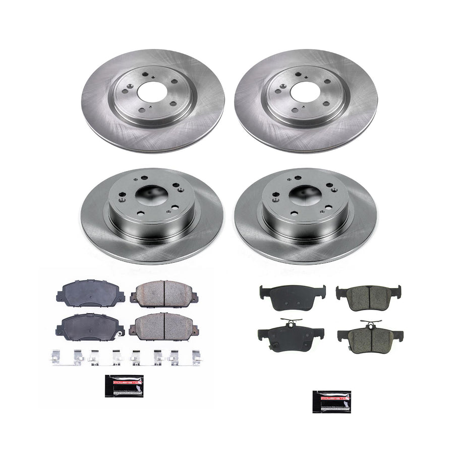 Powerstop Z17 Front/Rear Brake Kit for 18-22 Accord