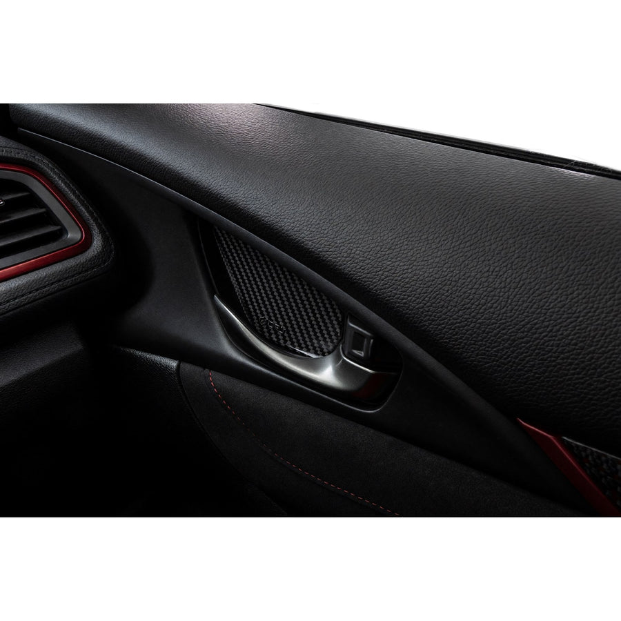 Revel Dry Carbon Door Trim Handles for 16-18 Honda Civic