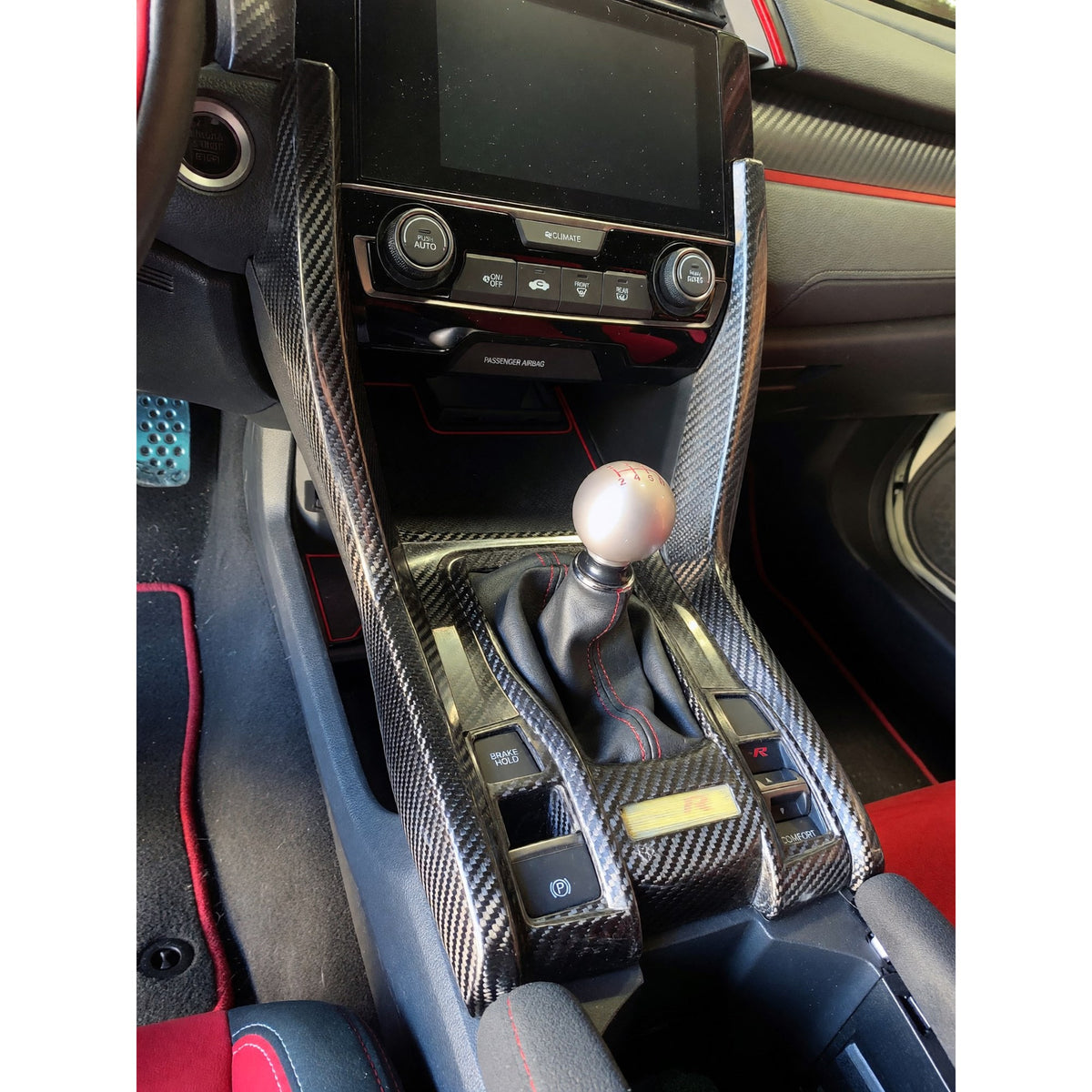 Revel Dry Carbon Side Panels for 16-18 Honda Civic