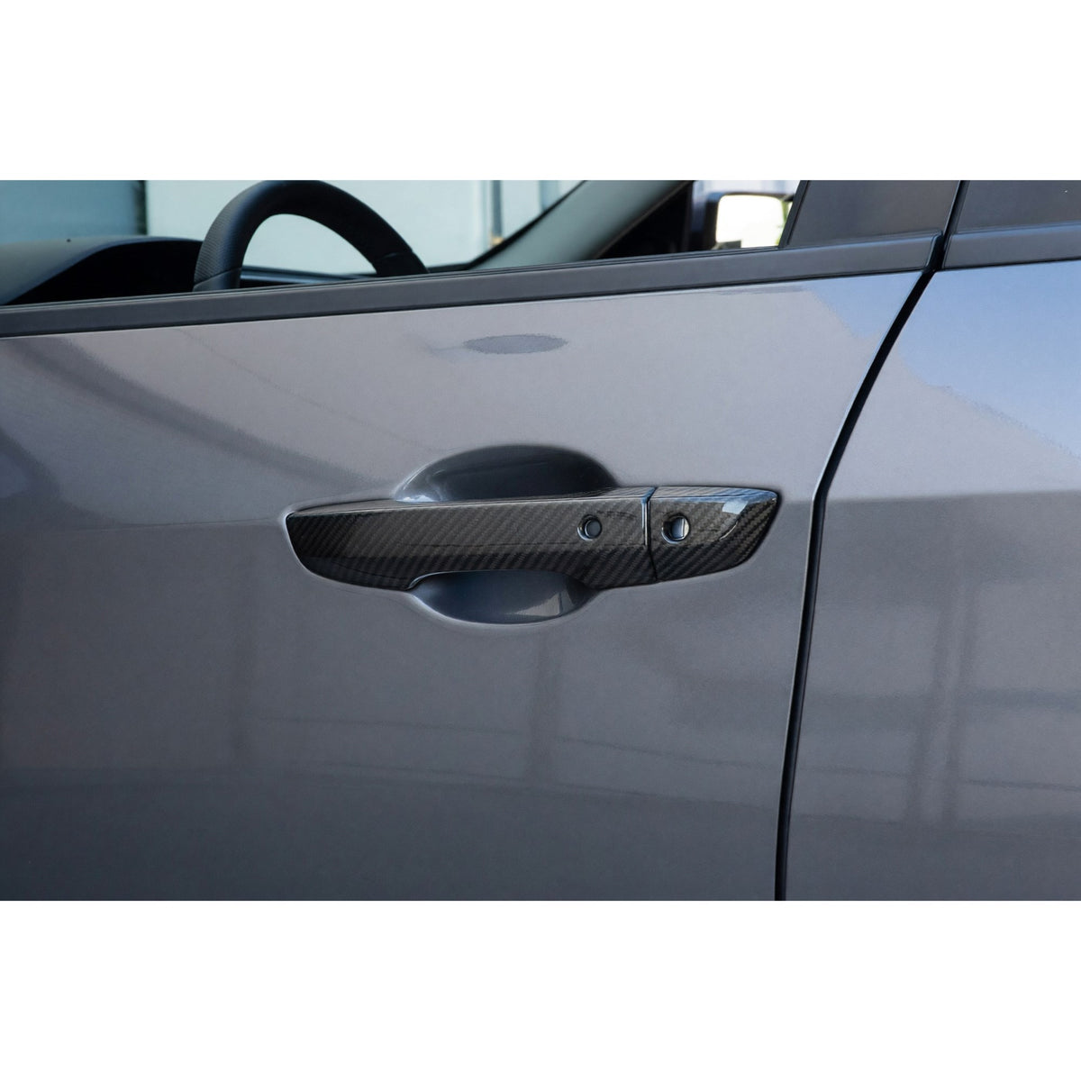 Revel Dry Carbon Door Handle Cover Set for 17-21 Civic
