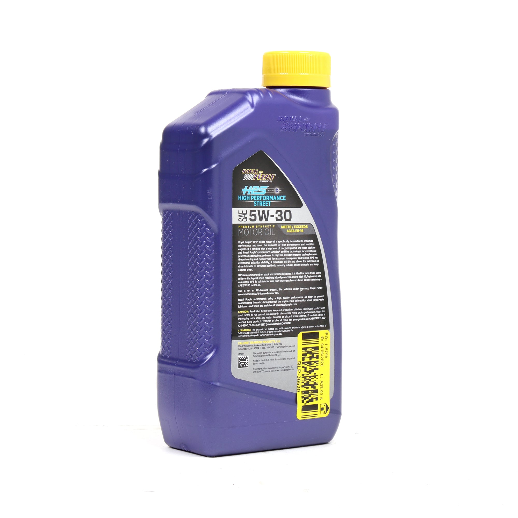 Royal Purple High Performance Street 5W-30 Oil - 1 Quart