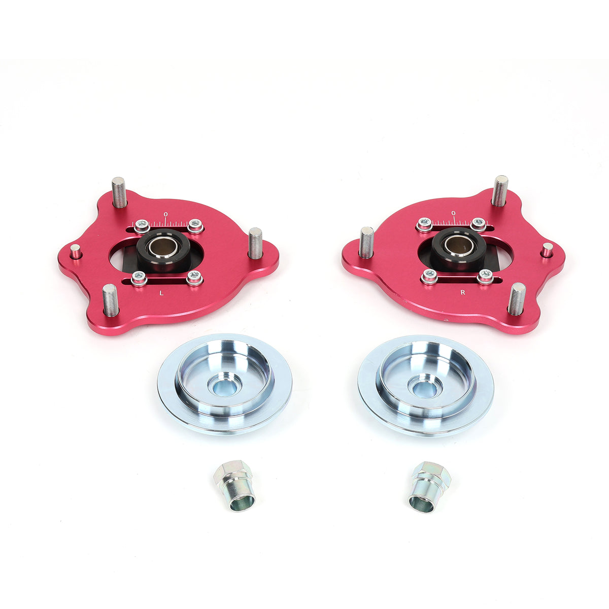 Type R Shallow Mount RS-R Upper Pillowball Mounts for FK8/FL5 Civic Type R · Hybrid Racing
