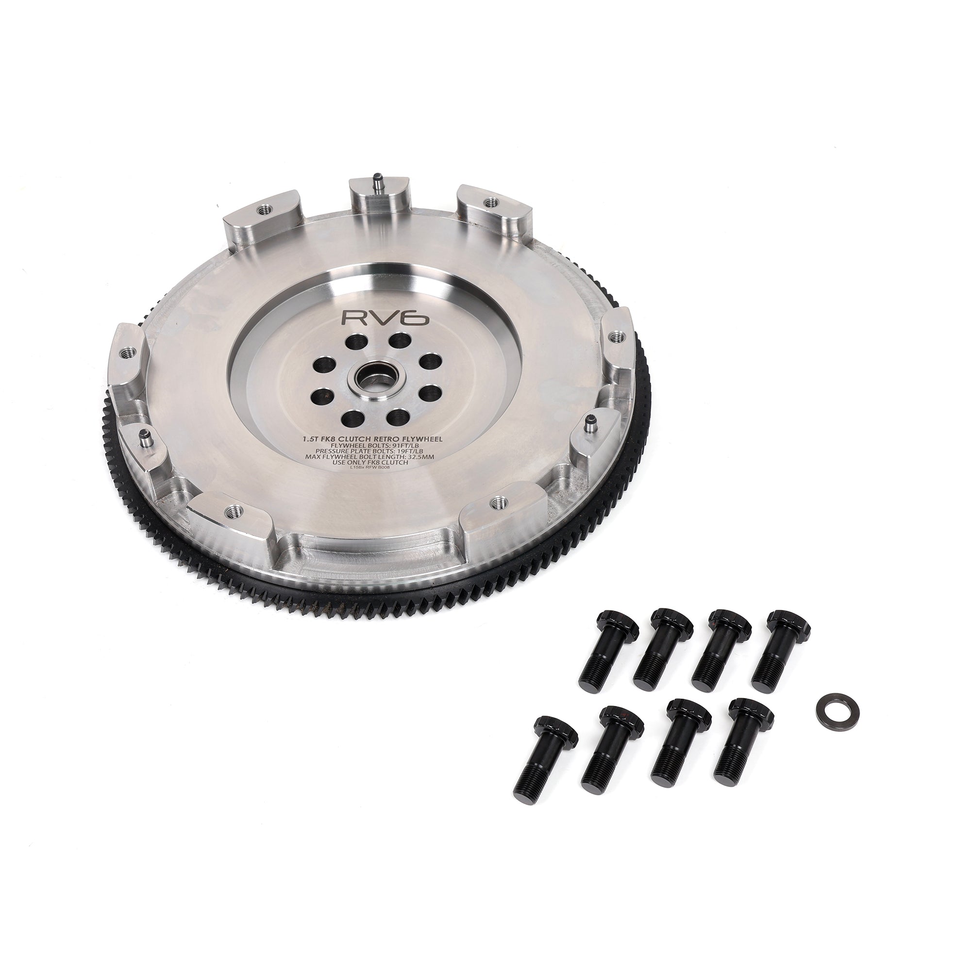 RV6 FK8 Clutch Retro Flywheel for 16-21 Civic 1.5T